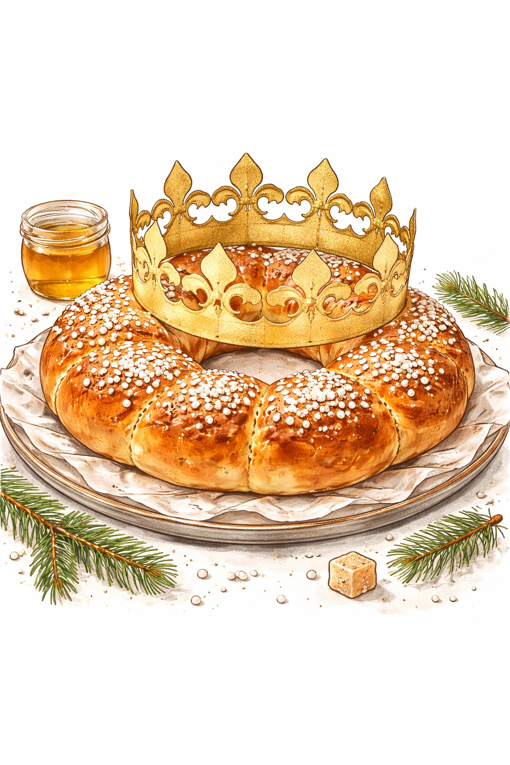 Couronne 6 personnes