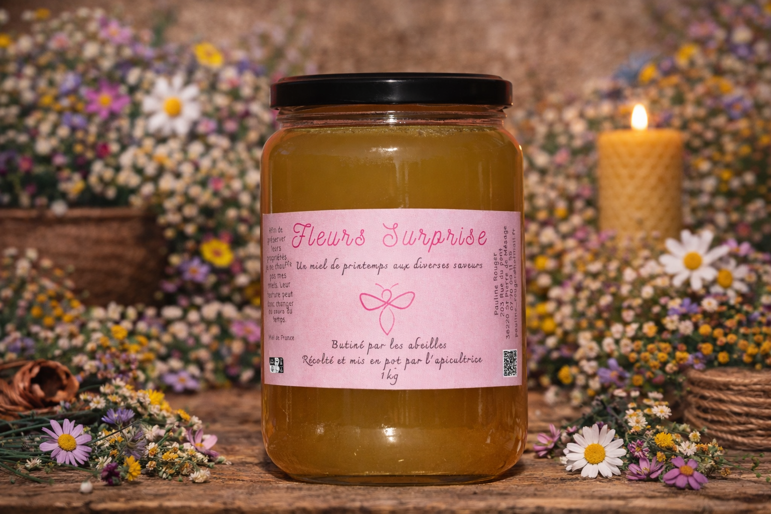 Miel de Fleurs Surprise 1kg - 1kg