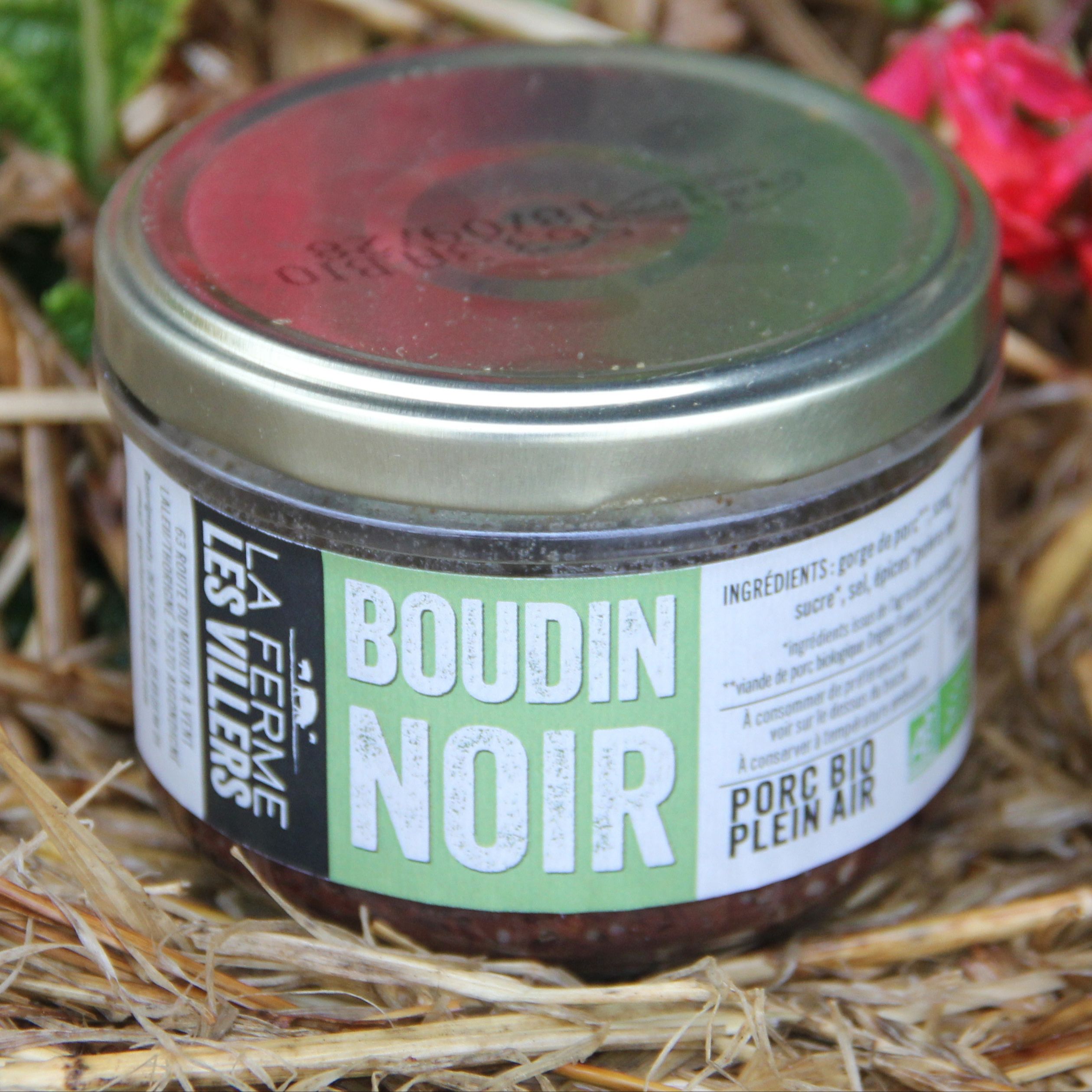 Boudin noir bio Les Villers 180 g