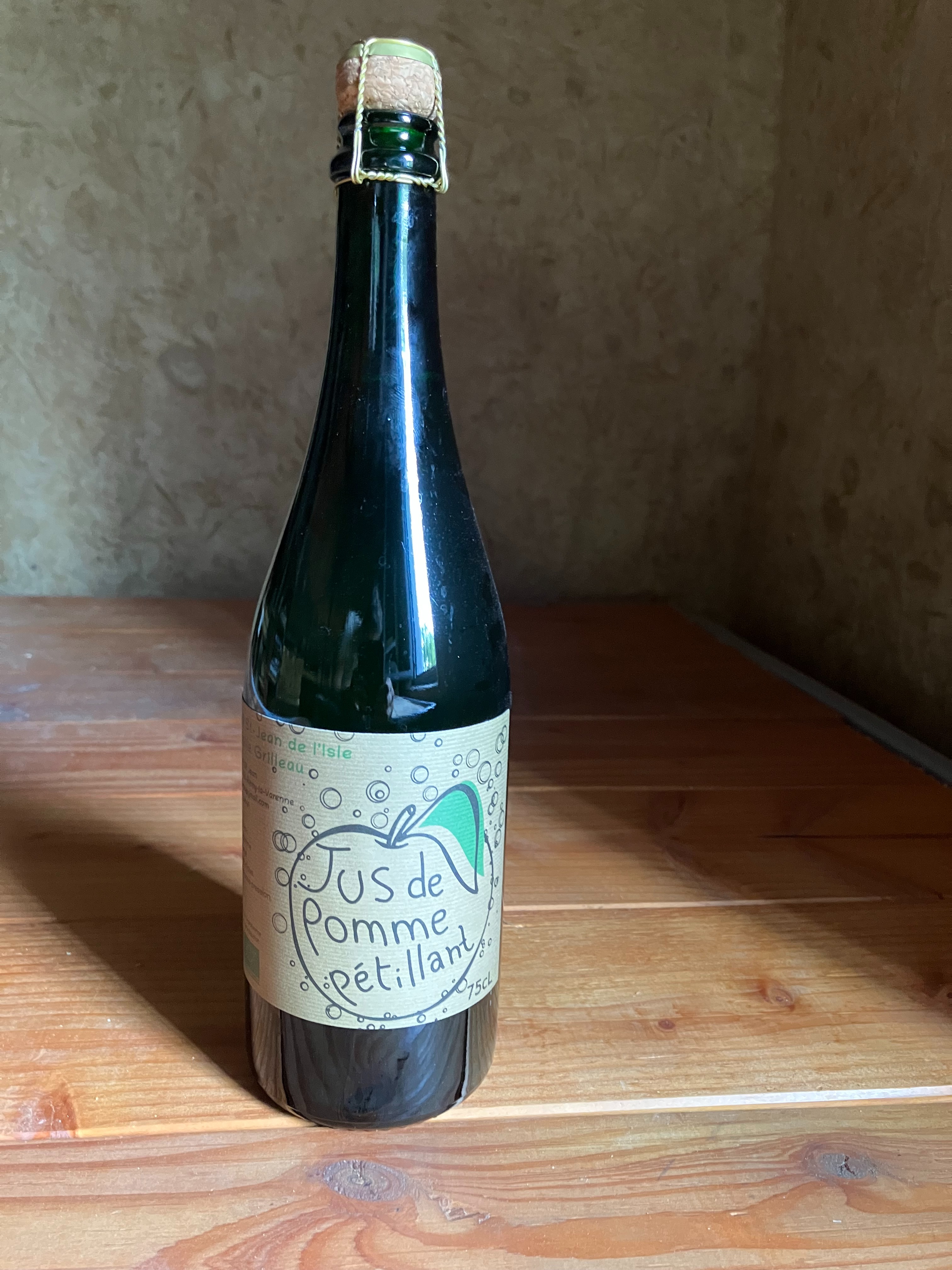 Jus de pomme pétillant - 75g