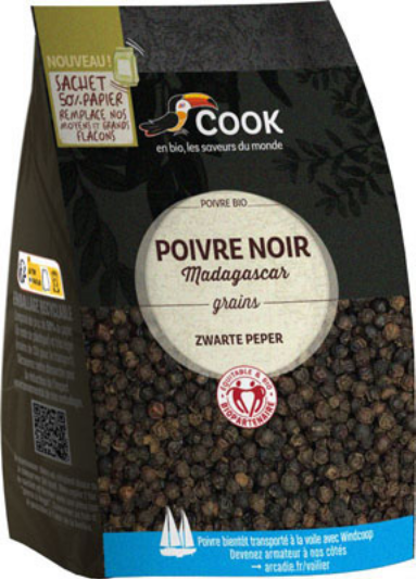 Poivre noir grains - 150g