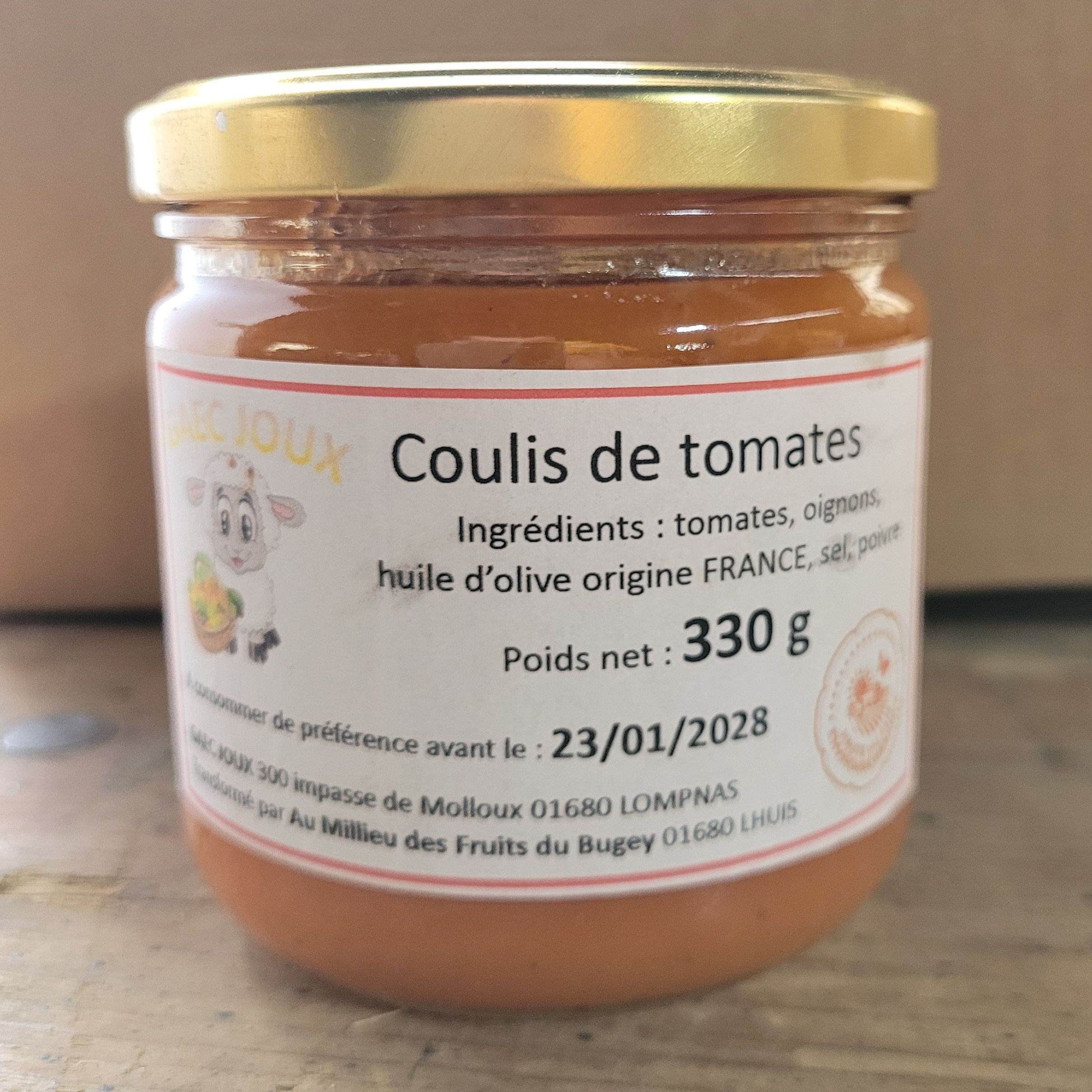 COULIS DE TOMATES