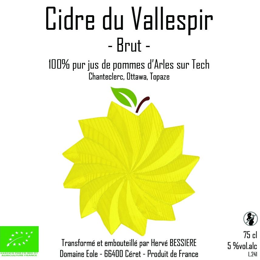 Cidre du Vallespir - 75cl