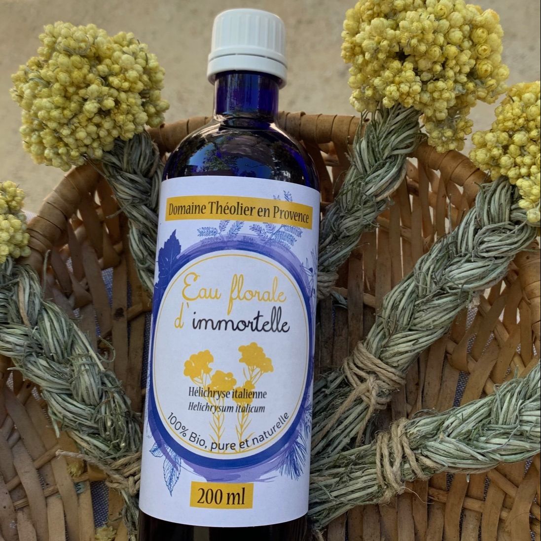 Eau florale d'Hélichryse Italienne - Chémotype Corse