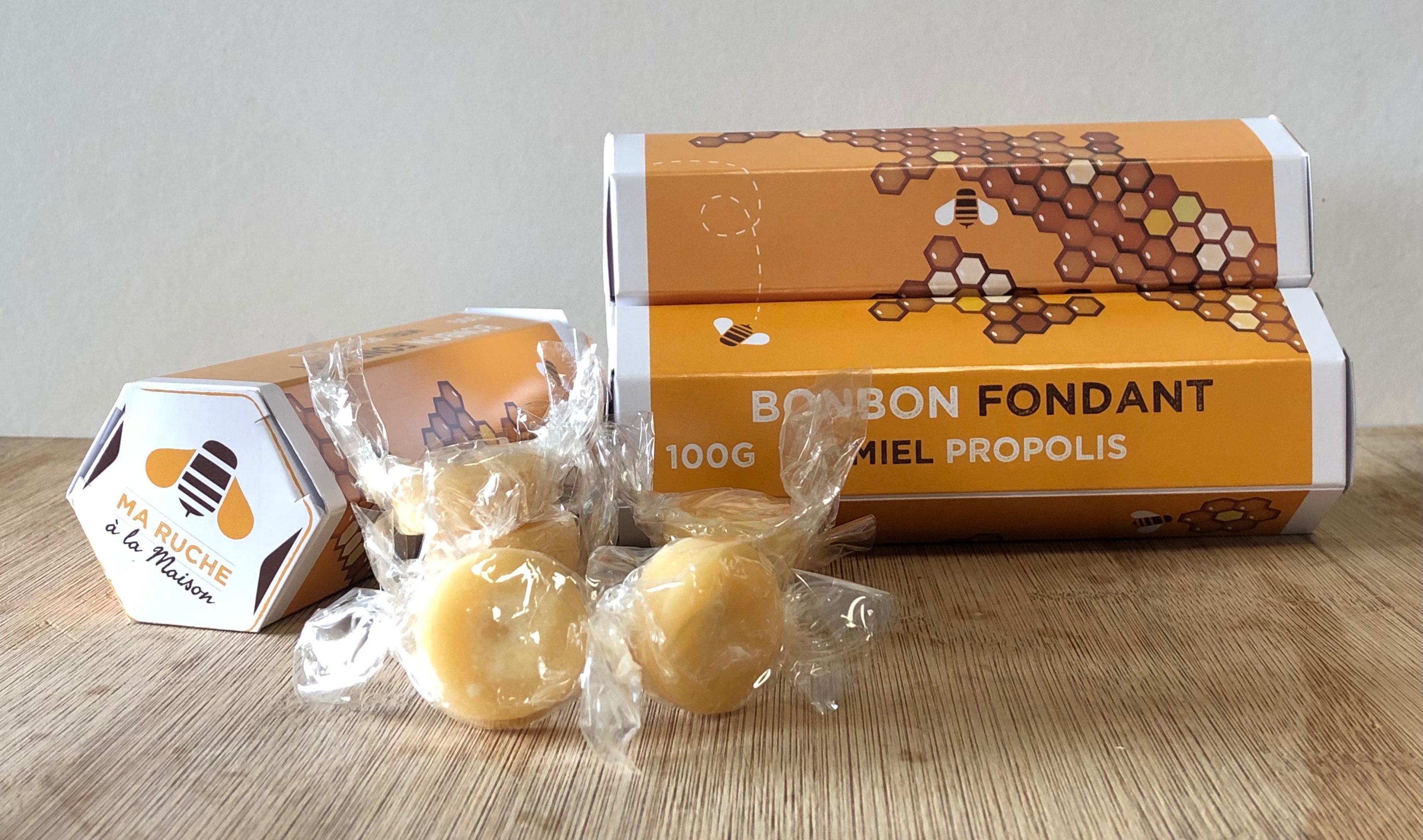 BONBONS Propolis/miel 100g