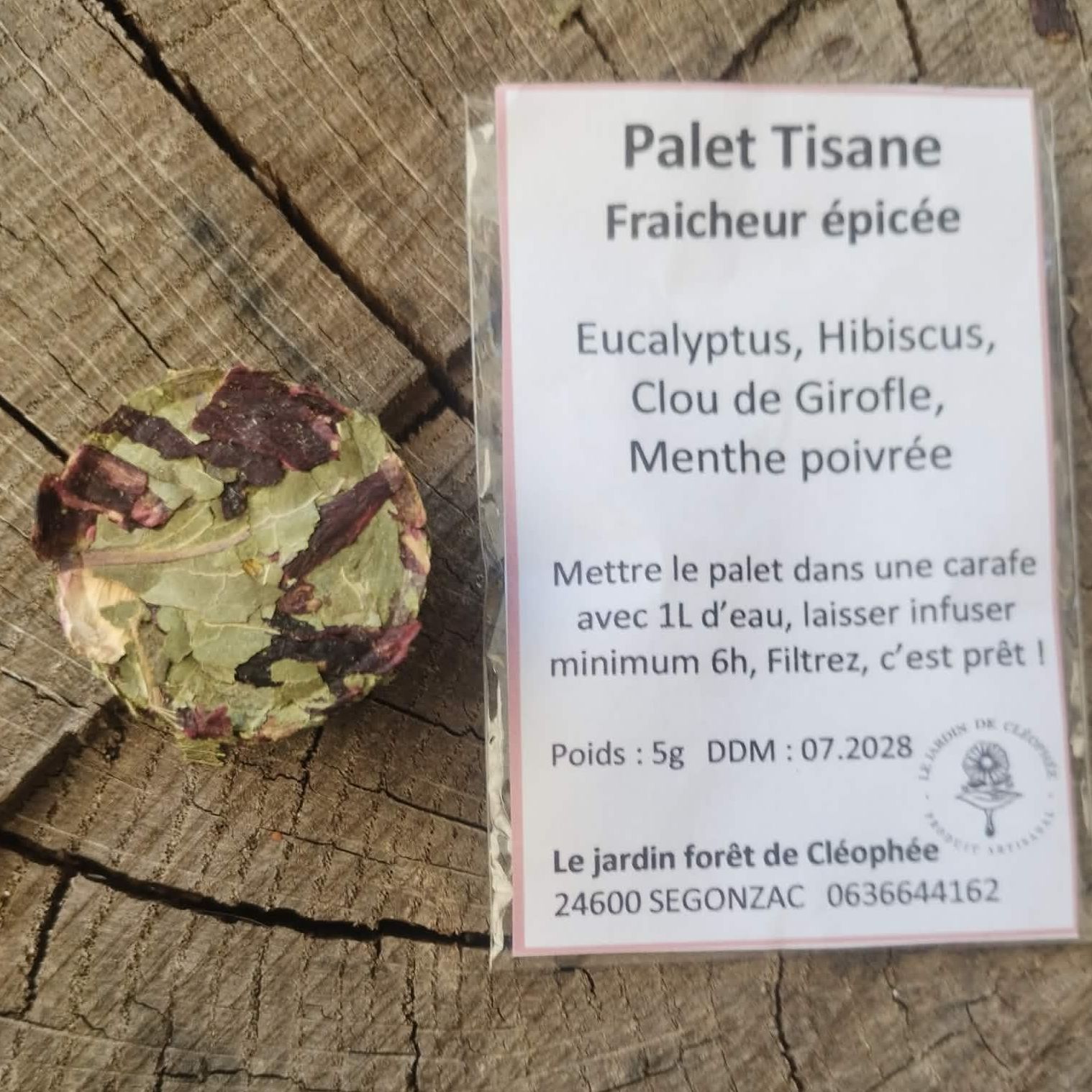 Palet boisson "Souffle épicée" - 5,5g
