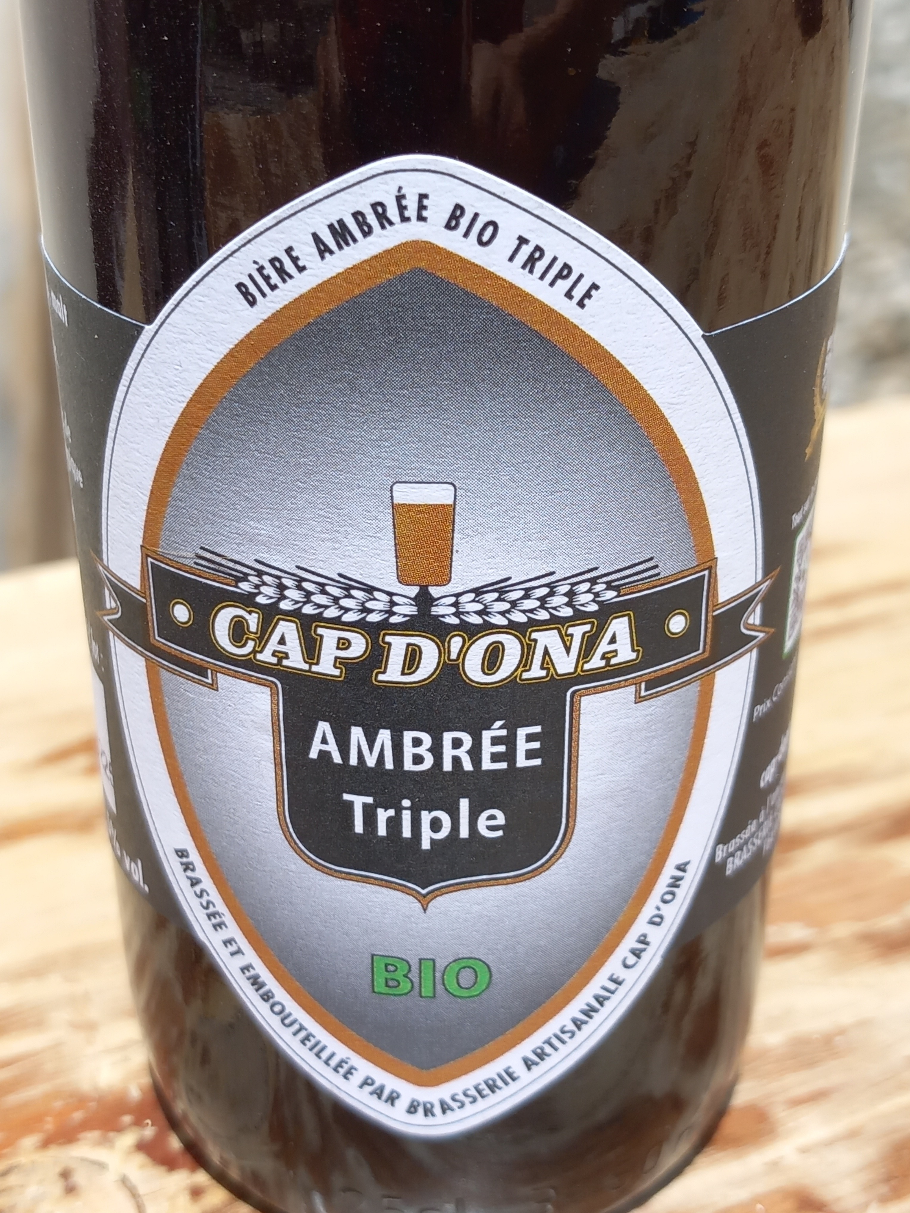 Bière AMBRÉE TRIPLE - 250ml