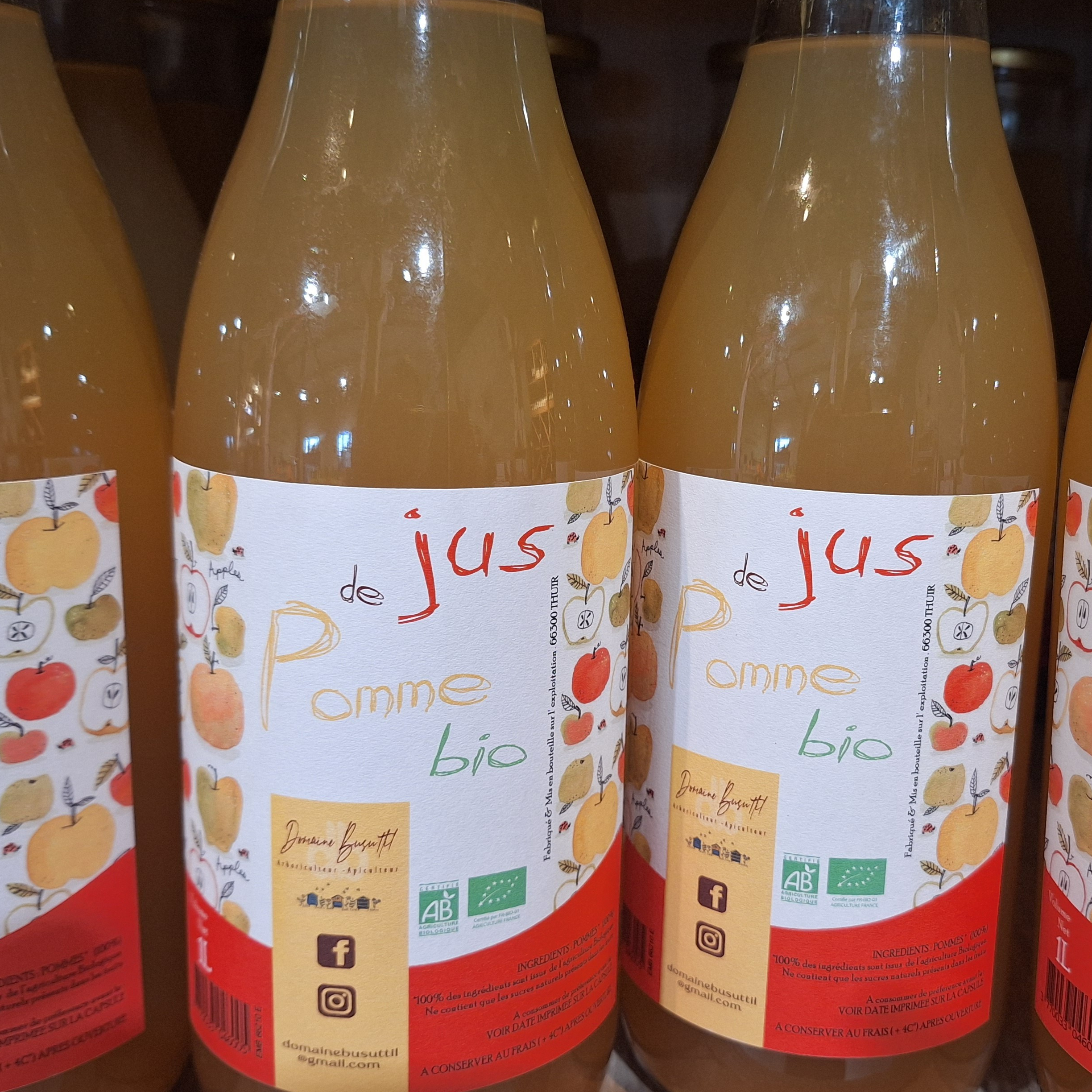 JUS DE POMME BIO