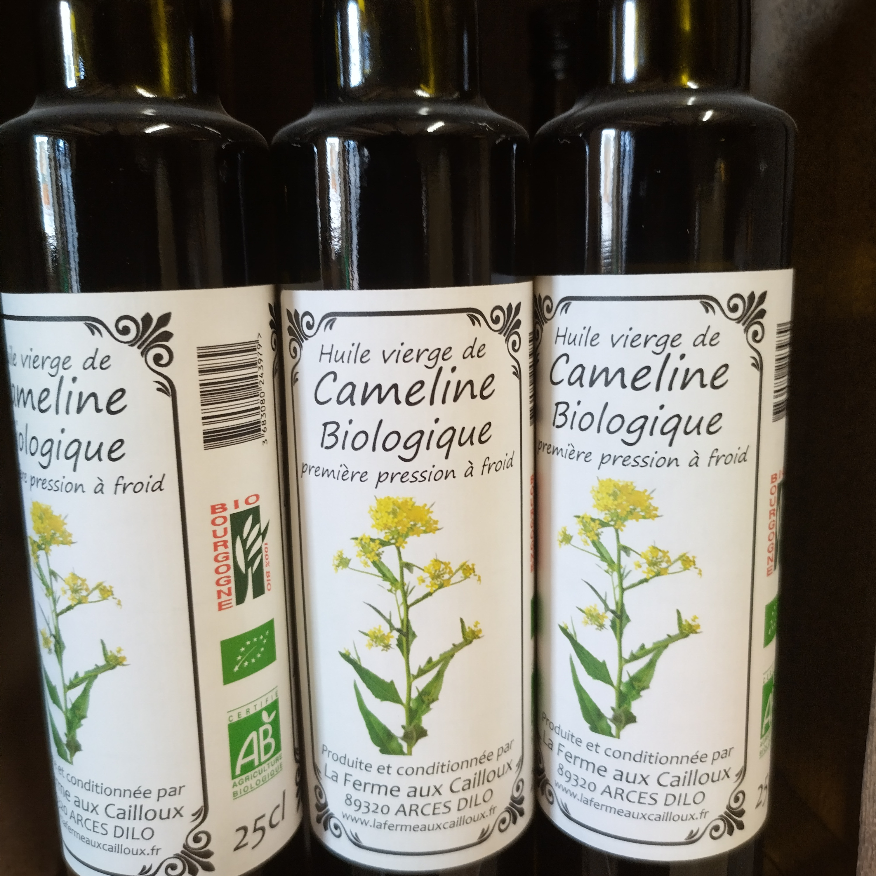 Huile de cameline 25cl