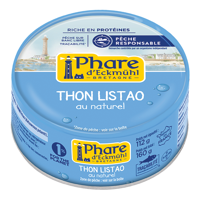 Thon listao au naturel - 160g