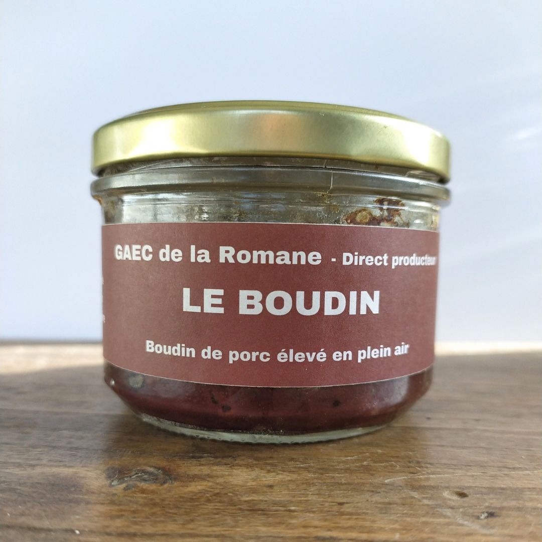 LE BOUDIN (Porc élevé en plein air)