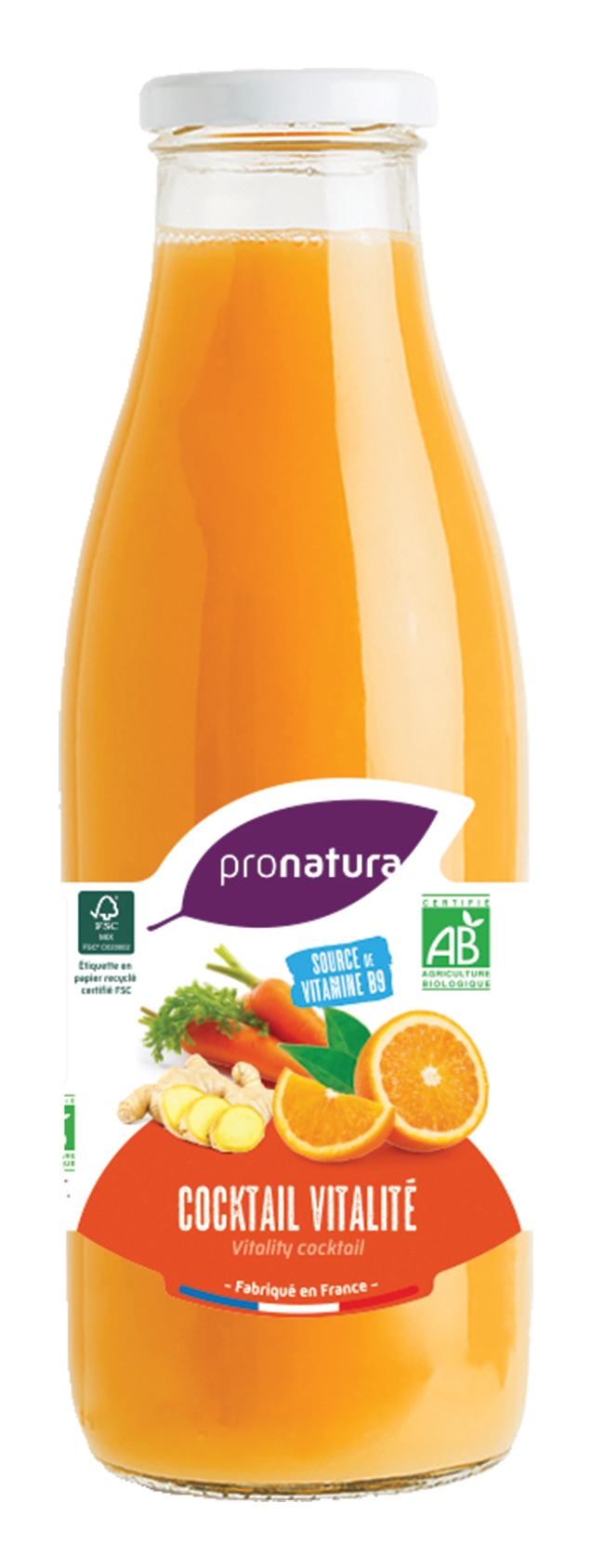 Cocktail vitalité - 0,75l