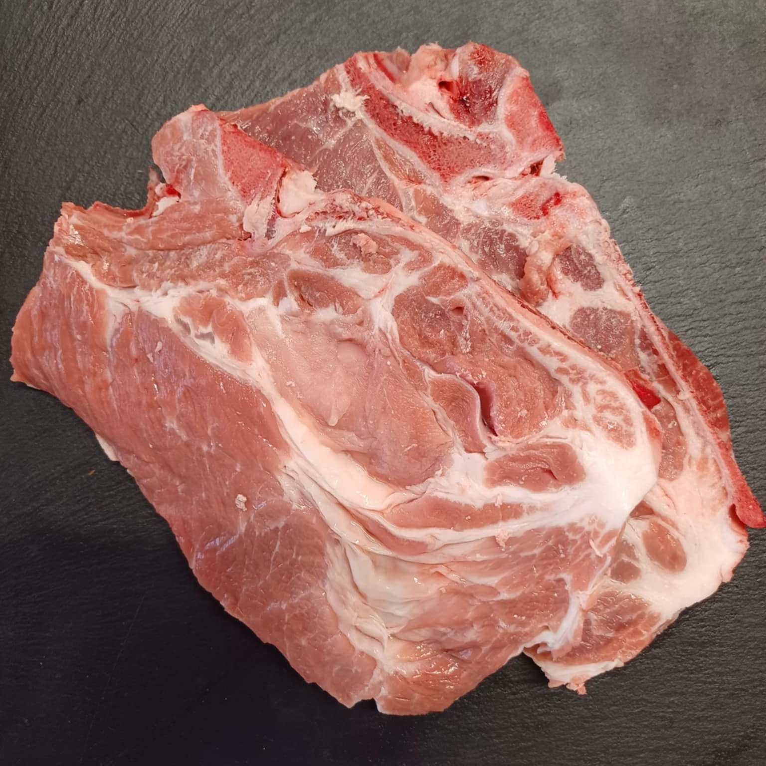 Côtes de porc échine x 2 - 400g