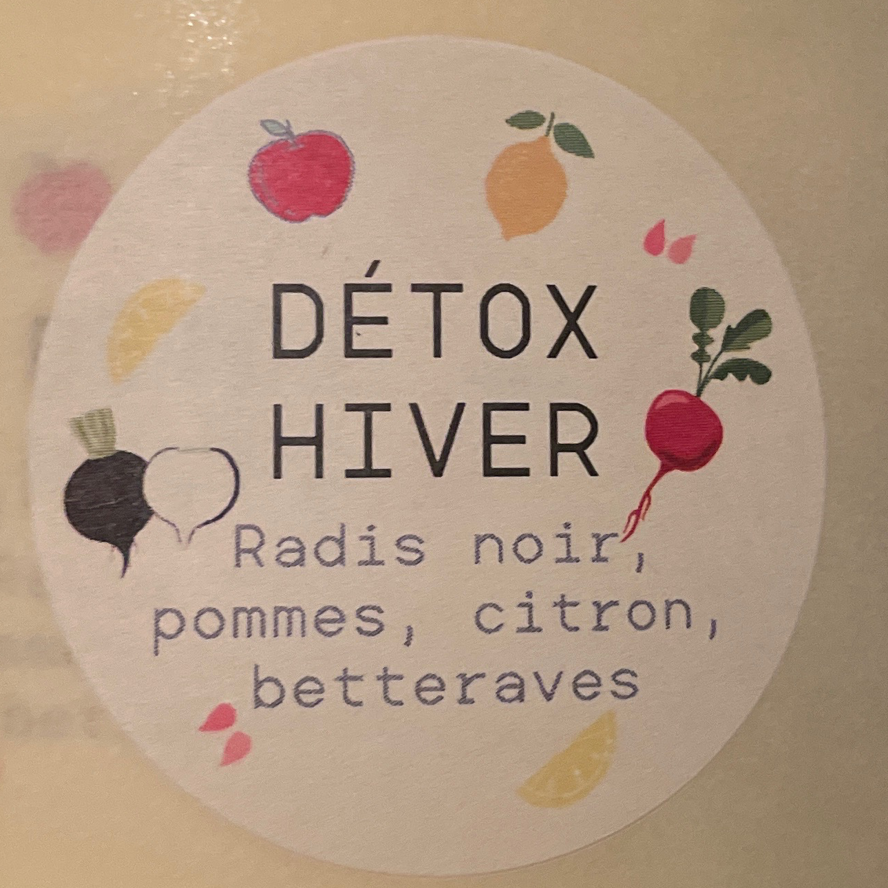 JUS FRINGANT “Détox hiver” 250mL