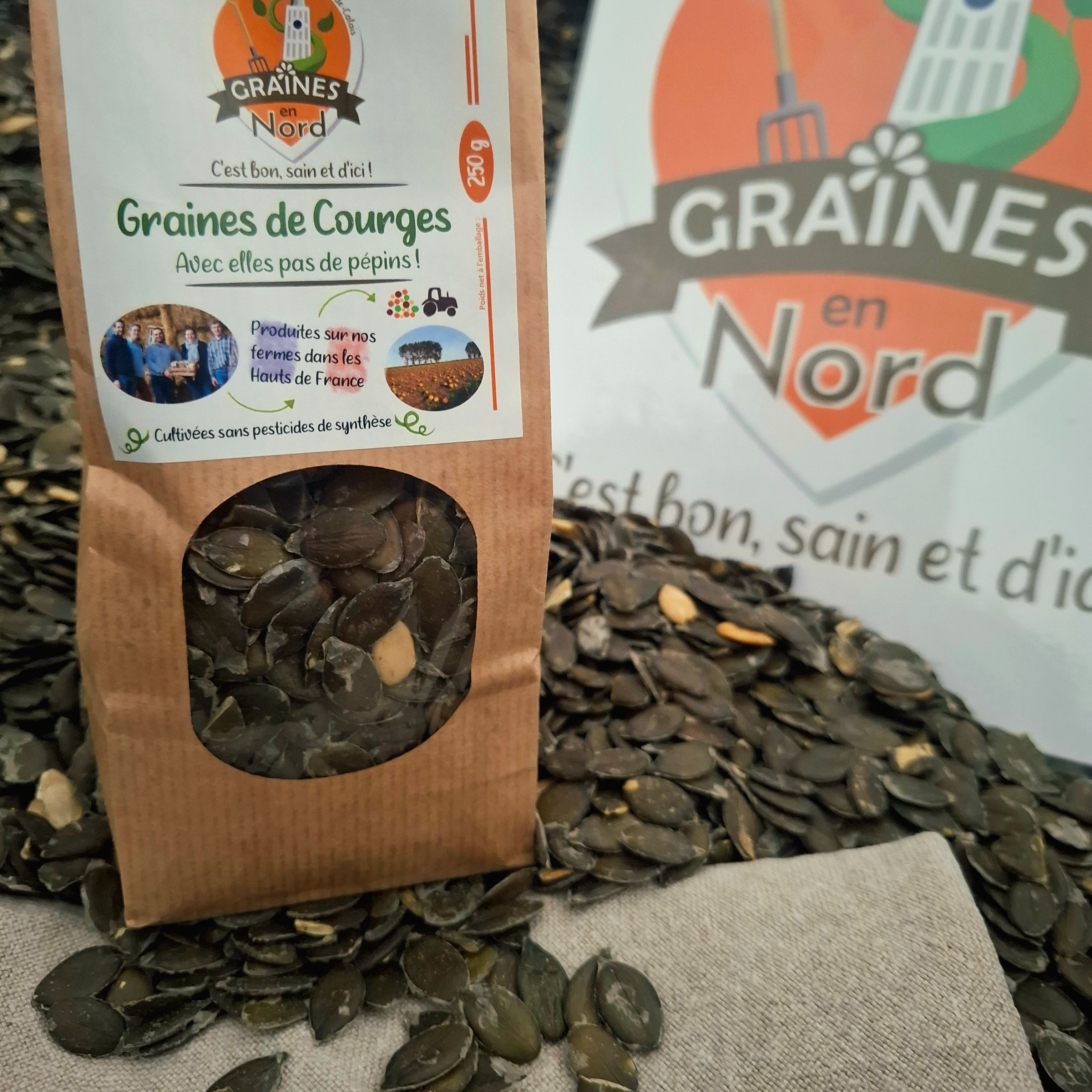 Graines de courges, avec elles pas de pépins ! - 250g