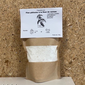 Préparation pour Flan pâtissier à la fleur de sureau - 210g