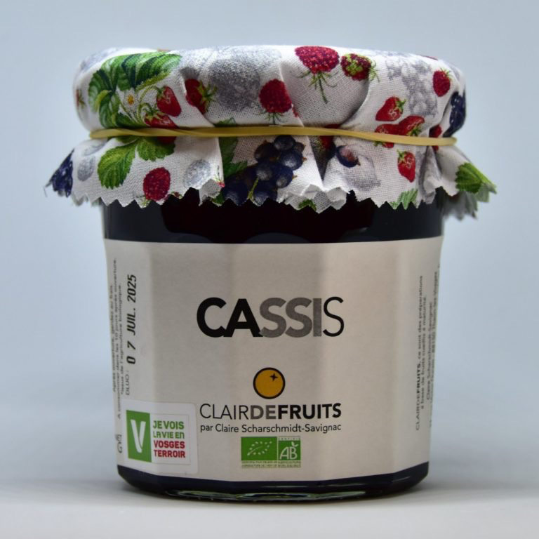 Confiture De Cassis Bio - 370g