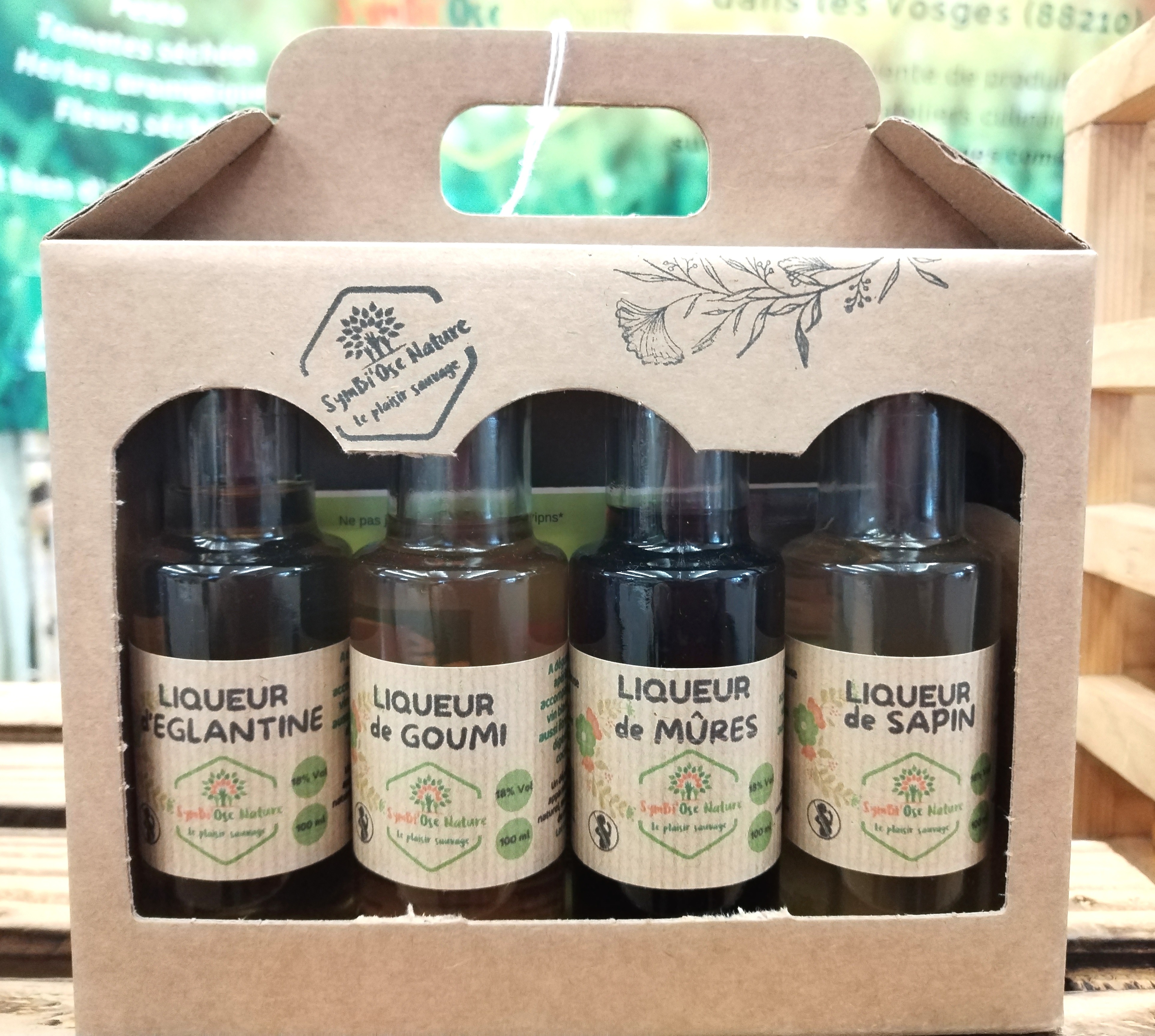 coffret dégustation de liqueurs AB