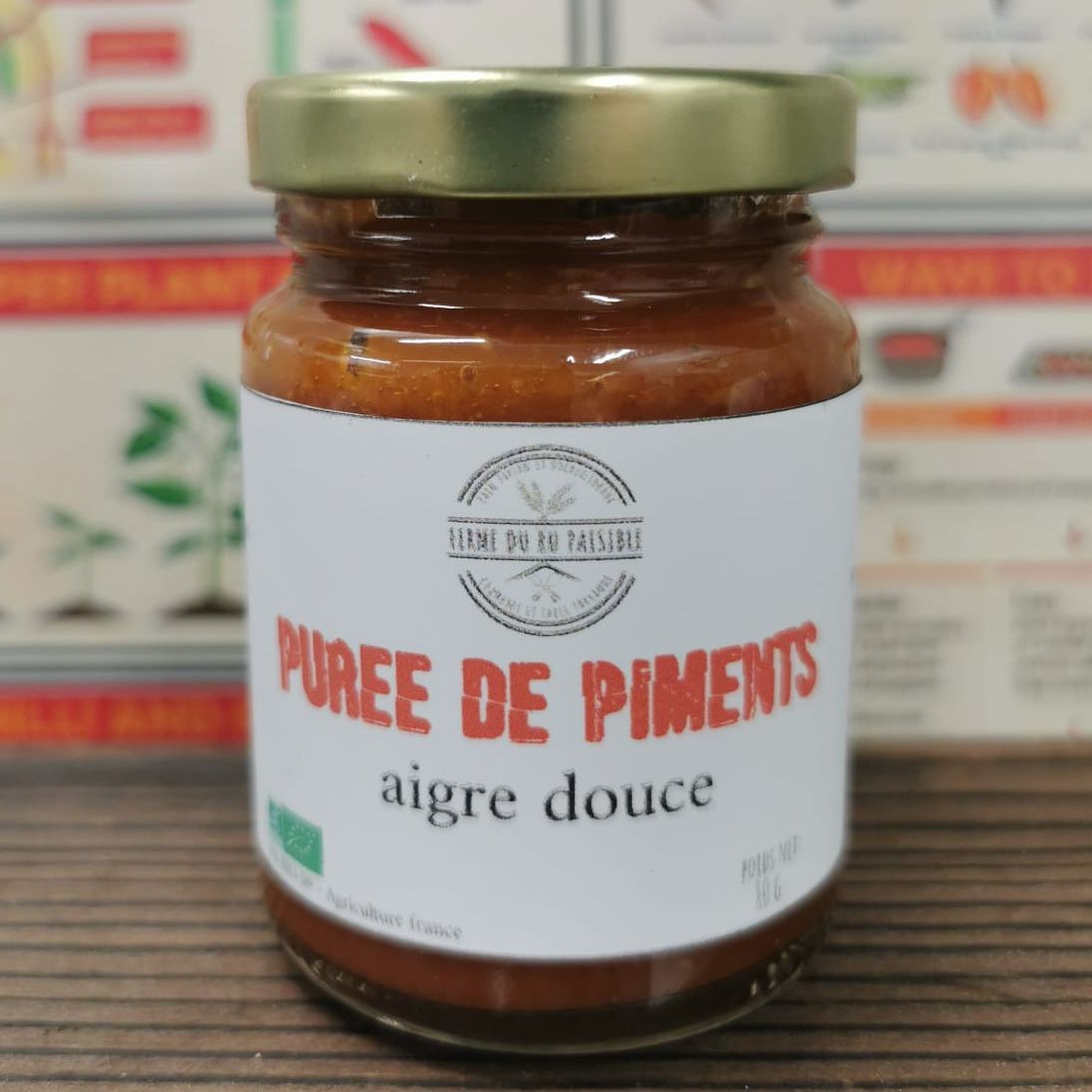 PUREE DE PIMENTS AIGRE DOUCE - 100g