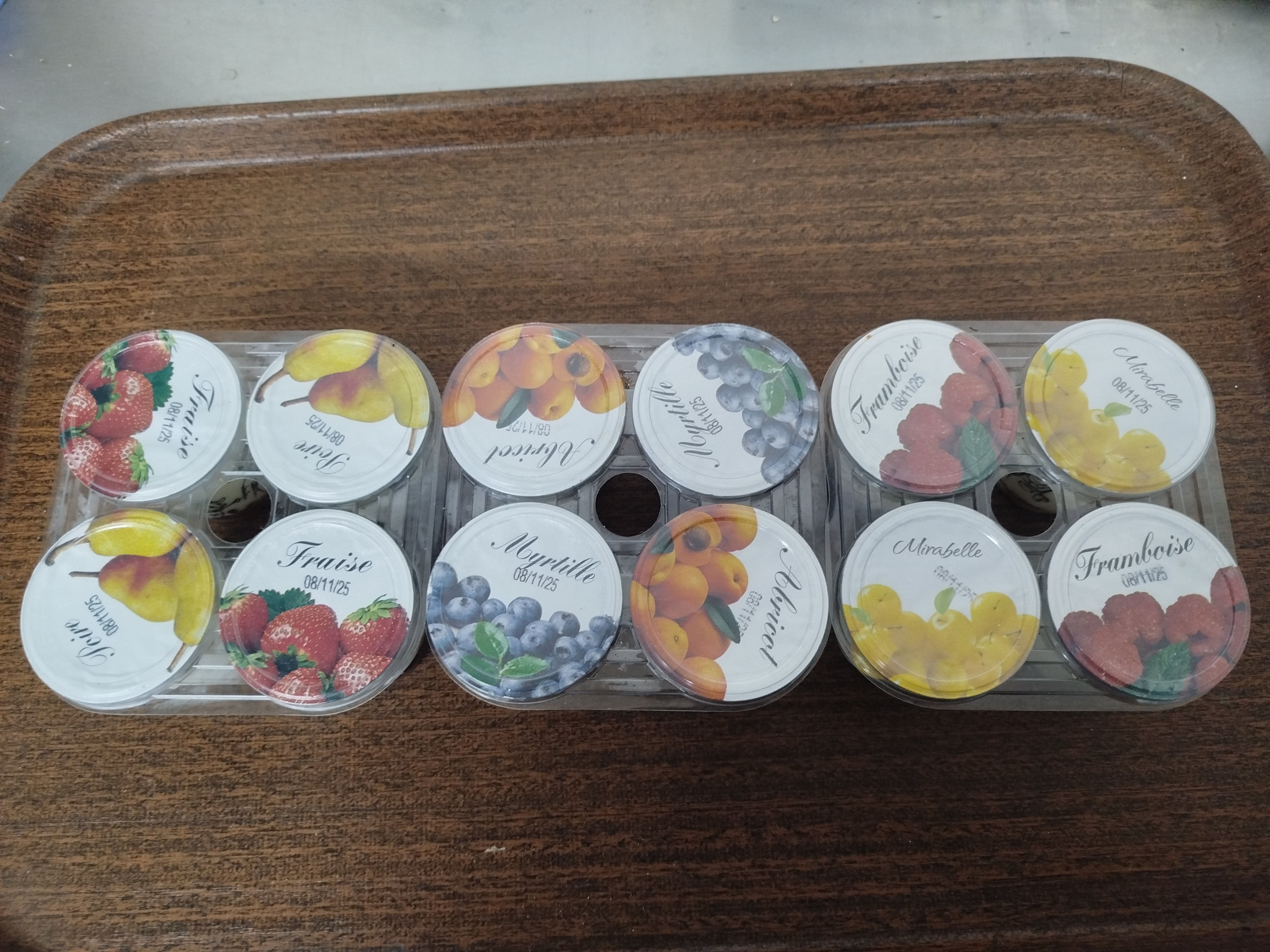 yaourts aux fruits par 4 - 500g