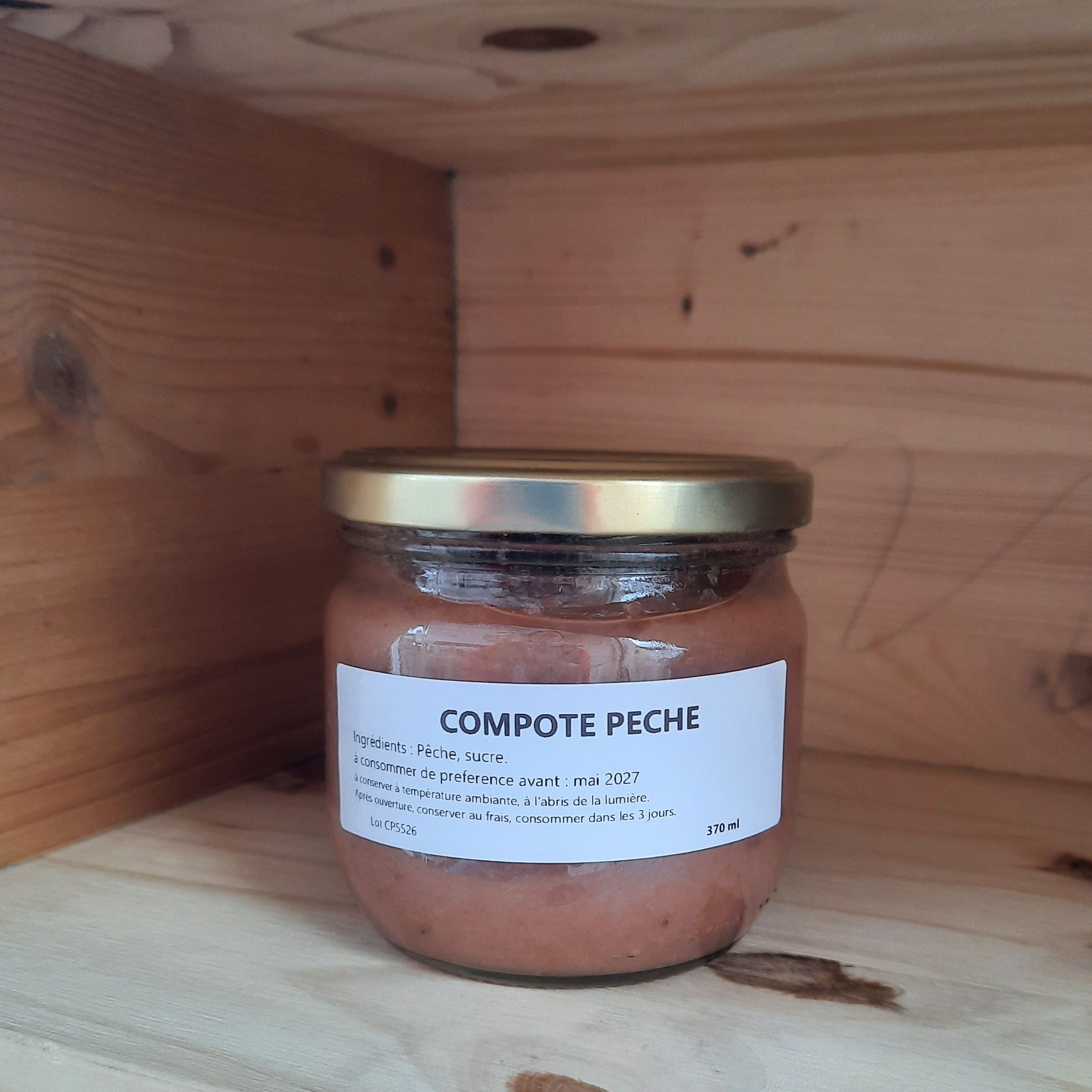 Compote de Pêche - 370ml