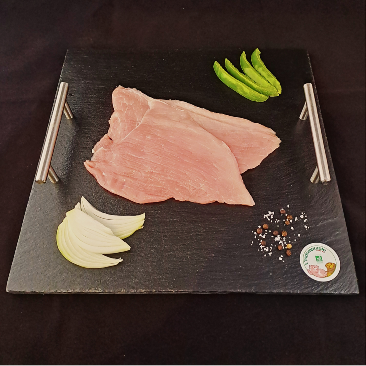Escalopes de porc x2 - 0,3kg