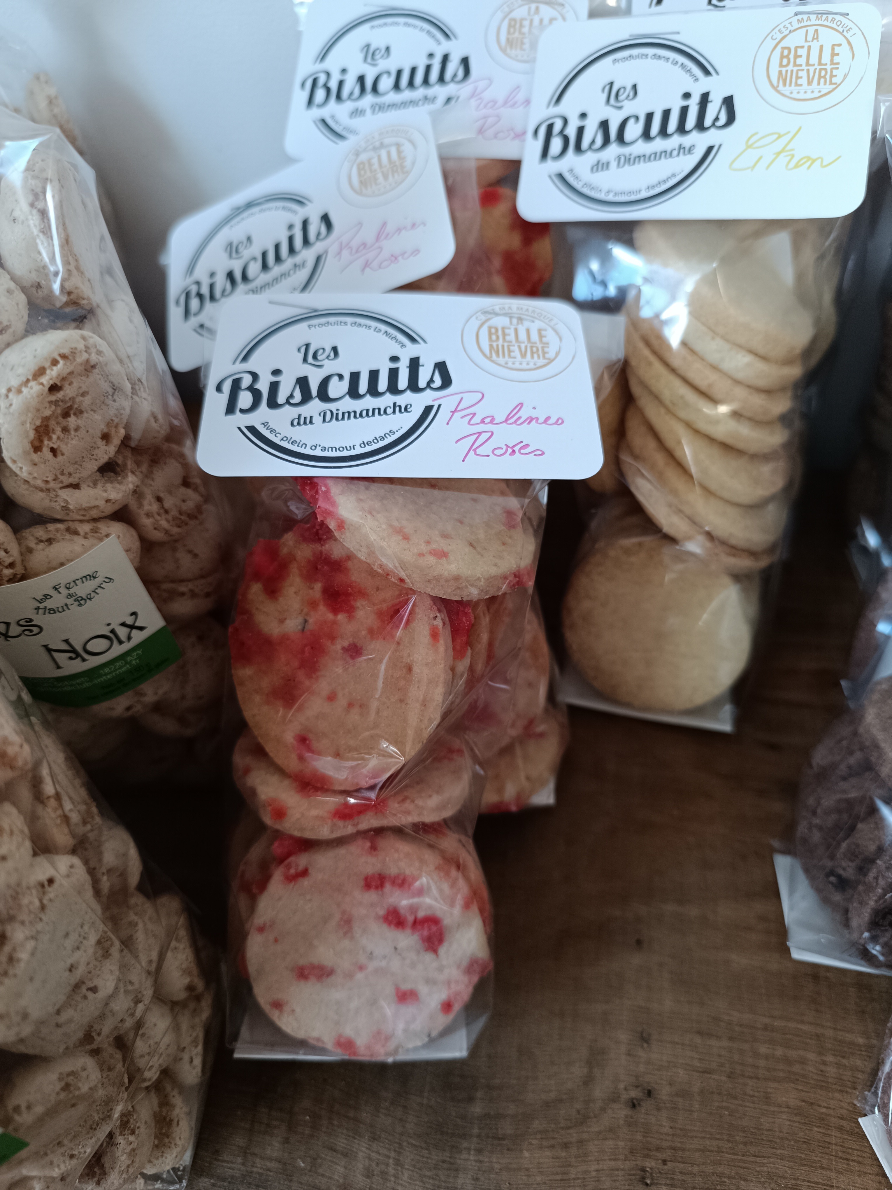 Biscuits Du Dimanche praline rose 200g