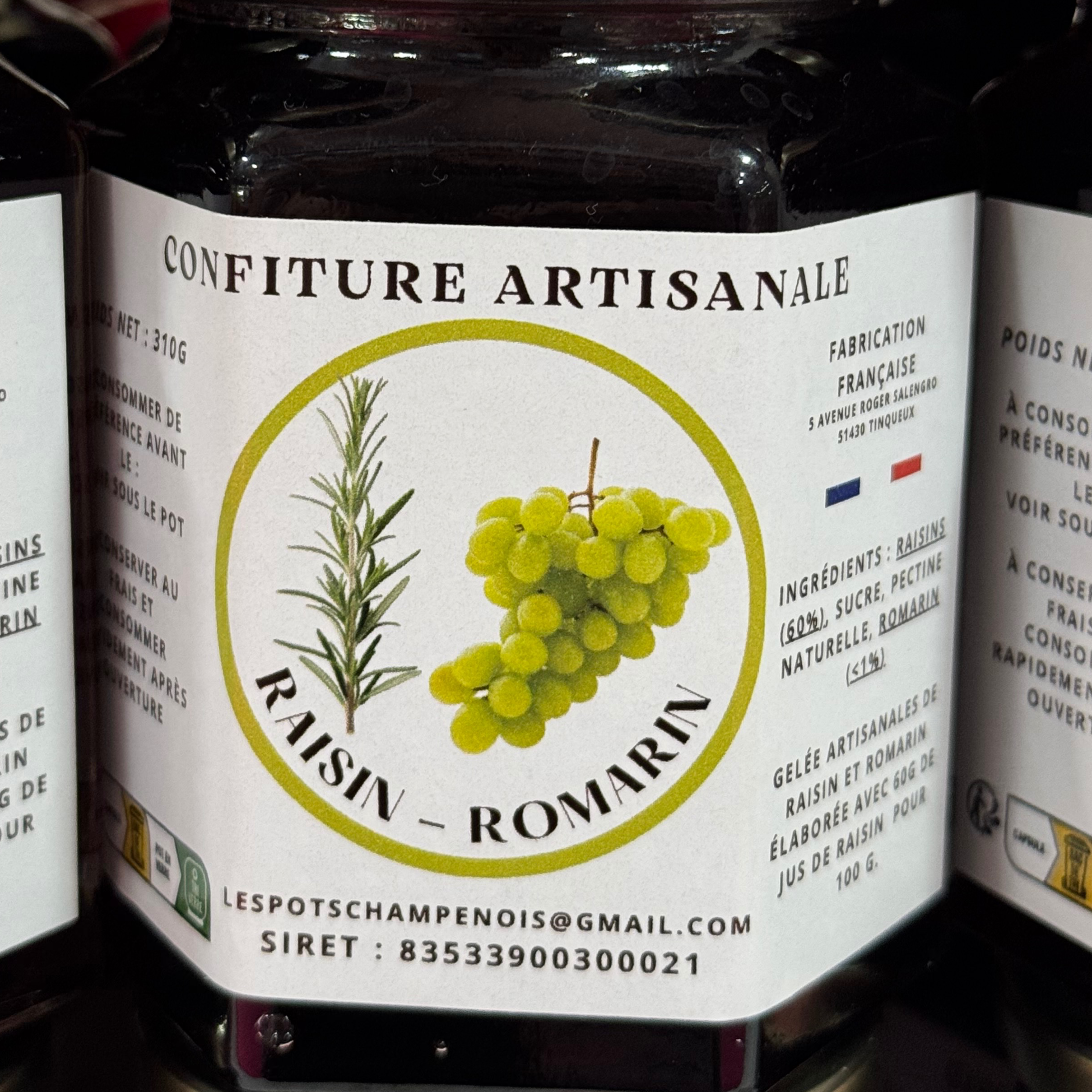 Raisin - Romarin - 310g