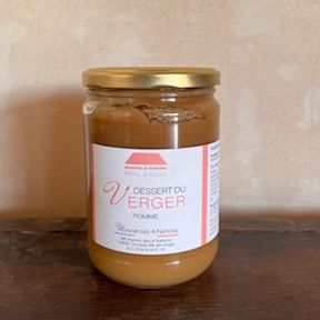 Dessert du verger Compote de pomme 500g