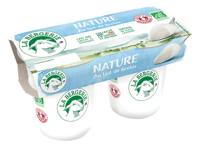 Le Nature au lait de brebis - 250g