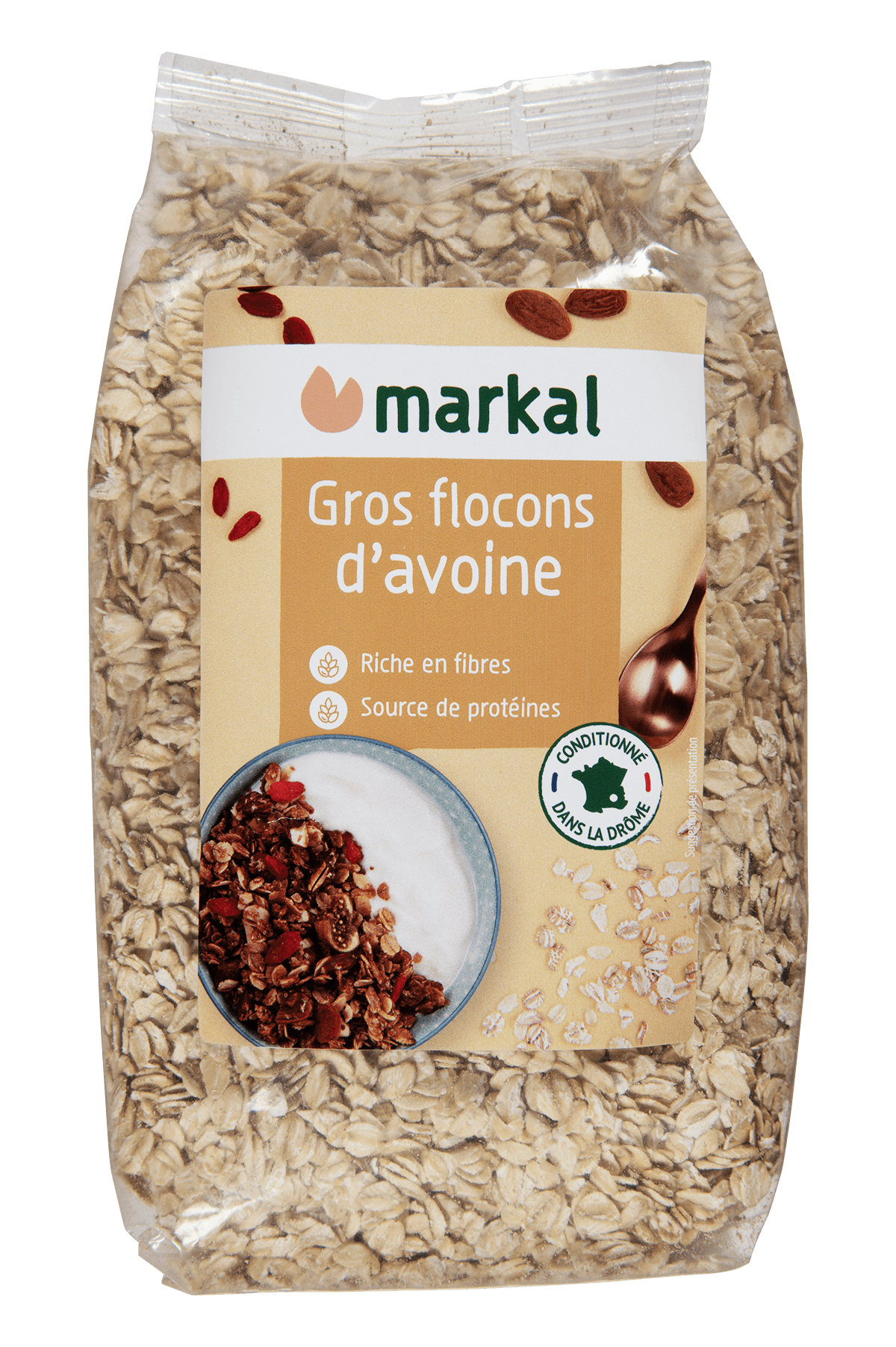 Flocons d'avoine gros - 500g