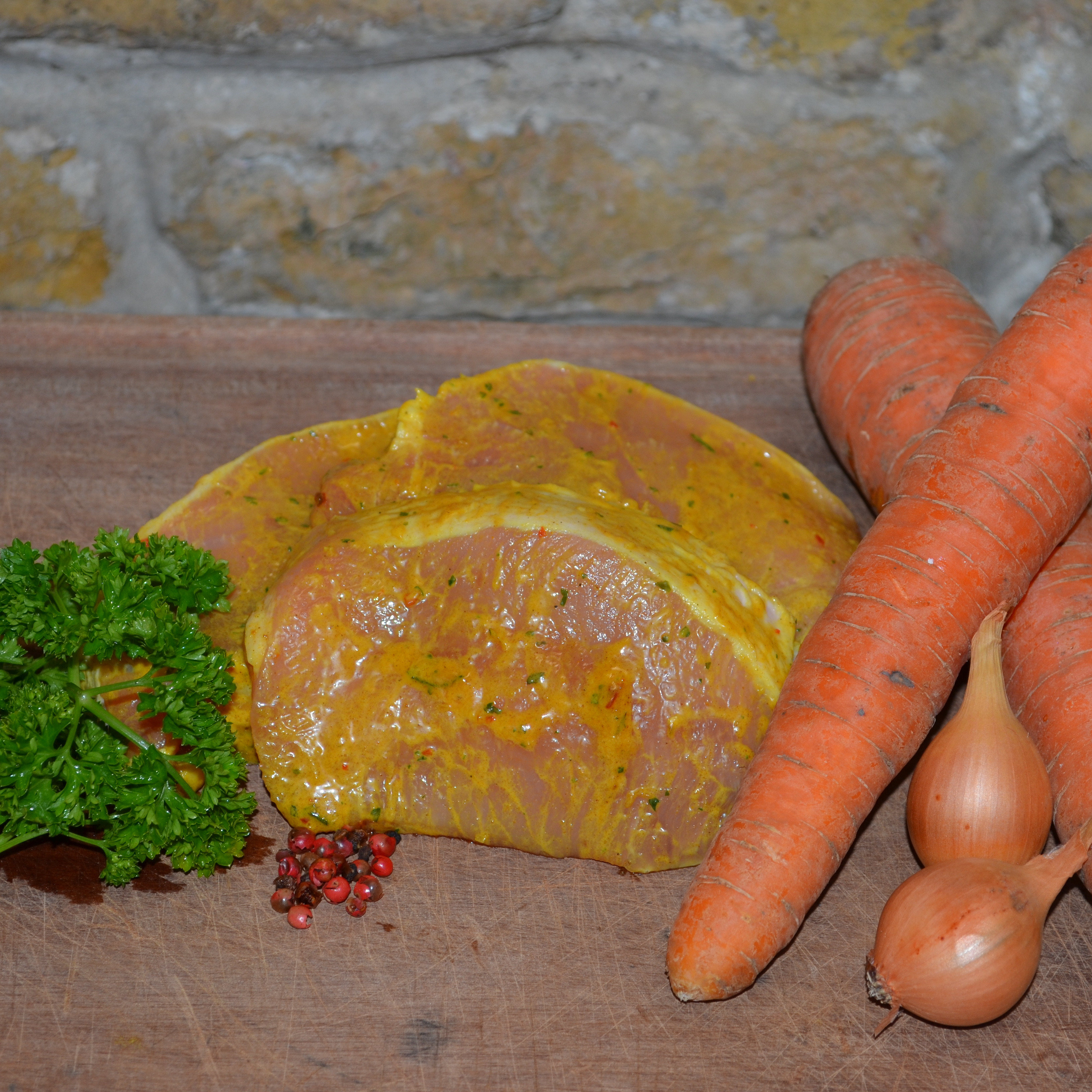 Médaillon de porc mariné curry *2 - 0,3kg