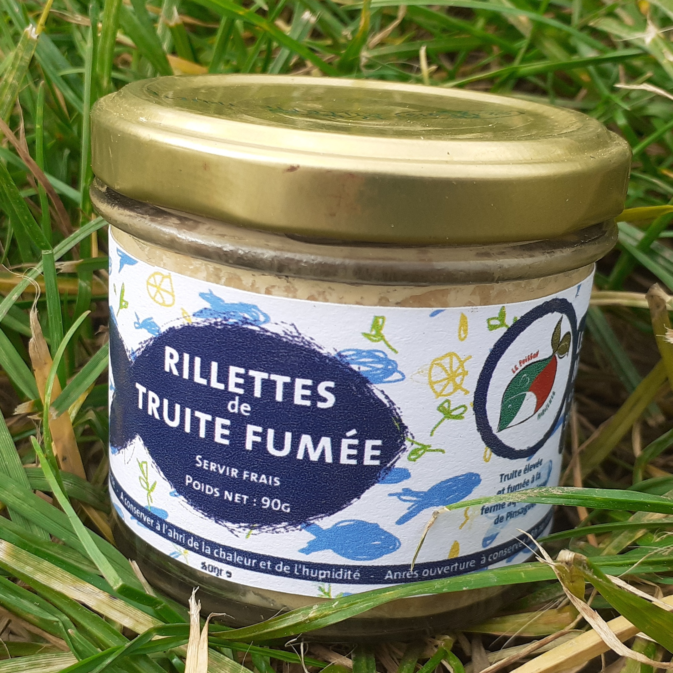 Rillettes de truites fumées - 90g