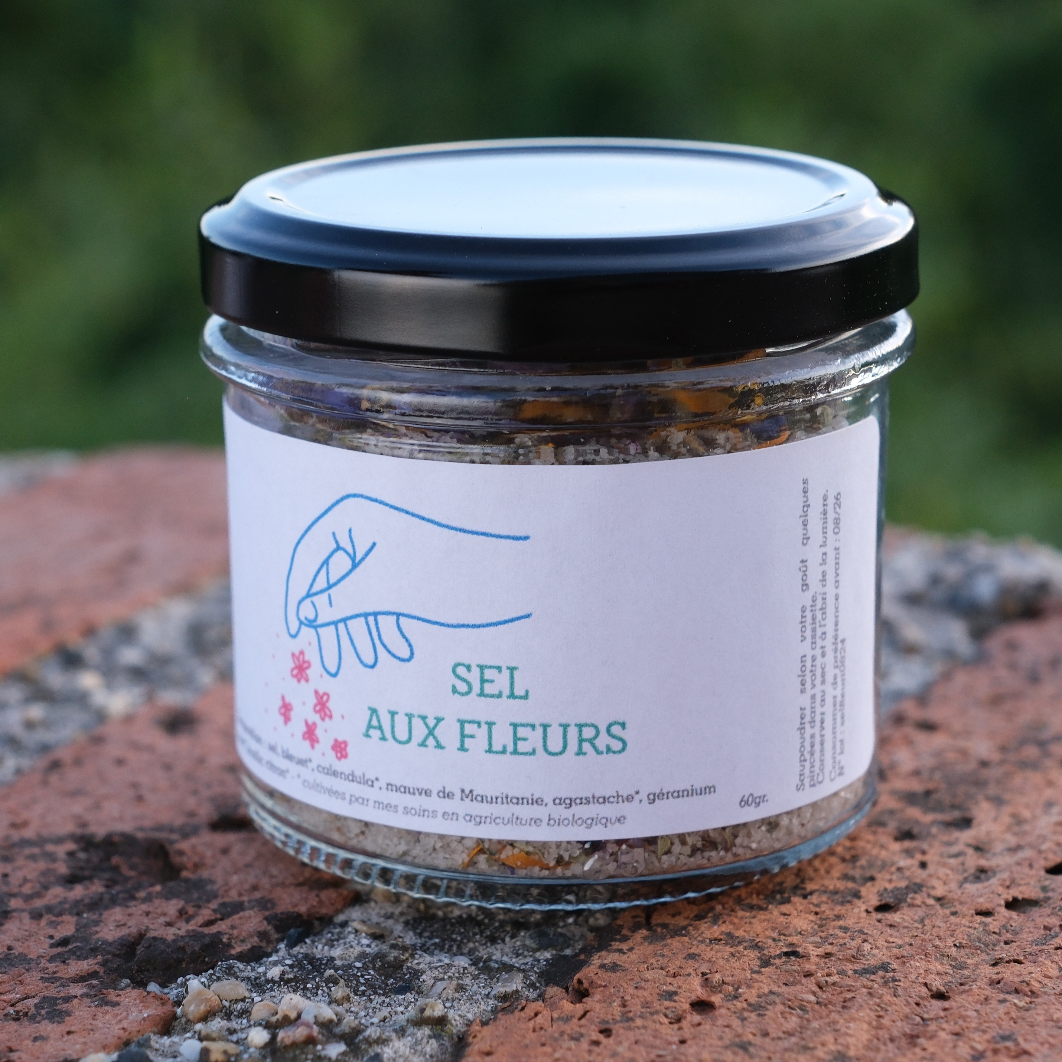 Sel aux fleurs - 80g