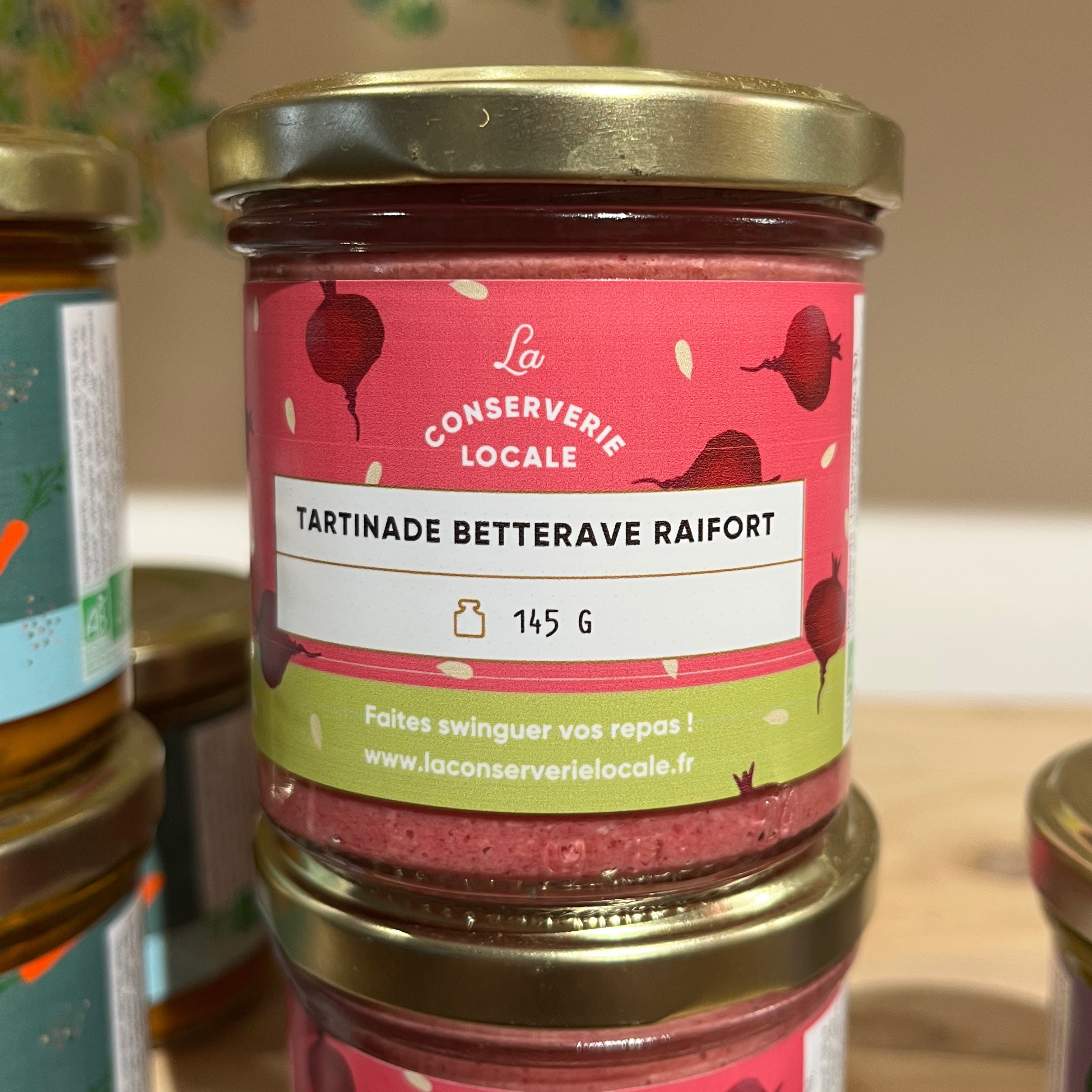 TARTINADE BETTERAVE RAIFORT