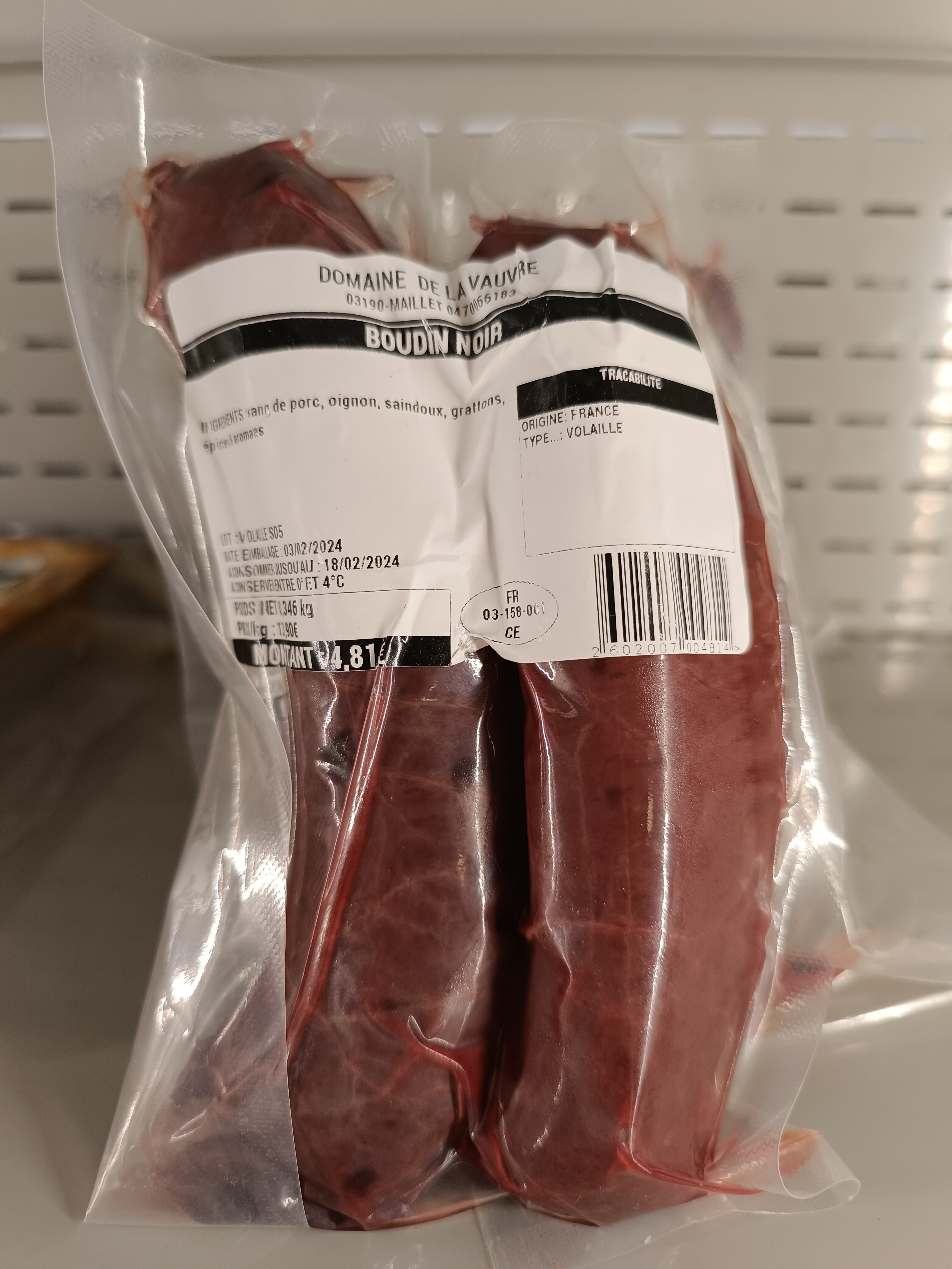 Boudin Noir (X2) - 360g