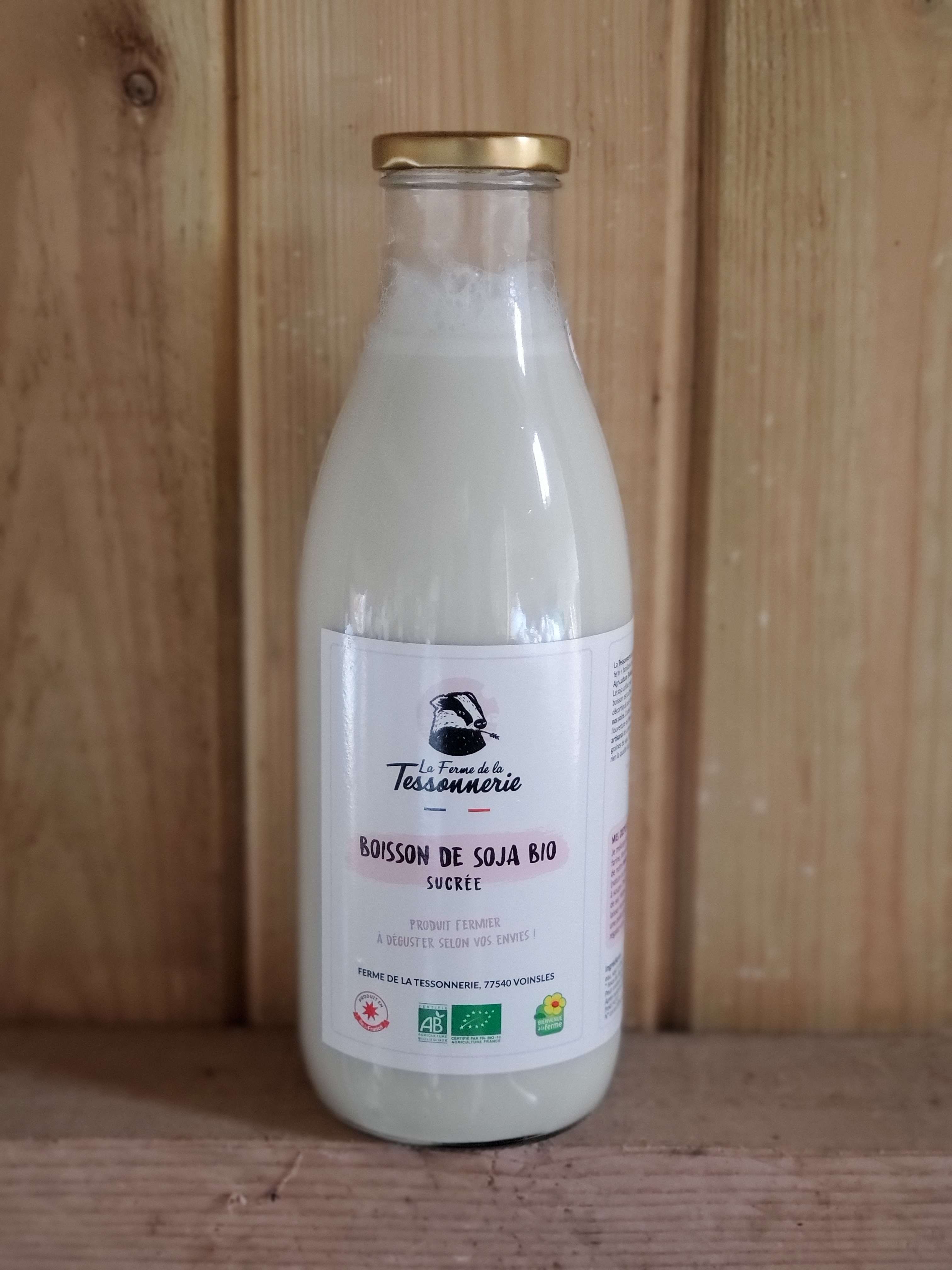 Boisson de Soja Bio Sucré (1 L) - de la Tesso