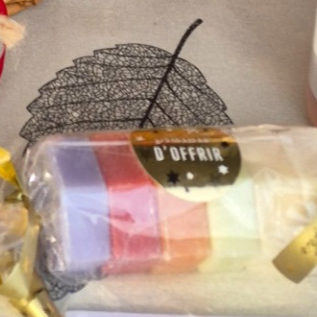 Lot de 6 Savons au Miel 25g assortis - 150g