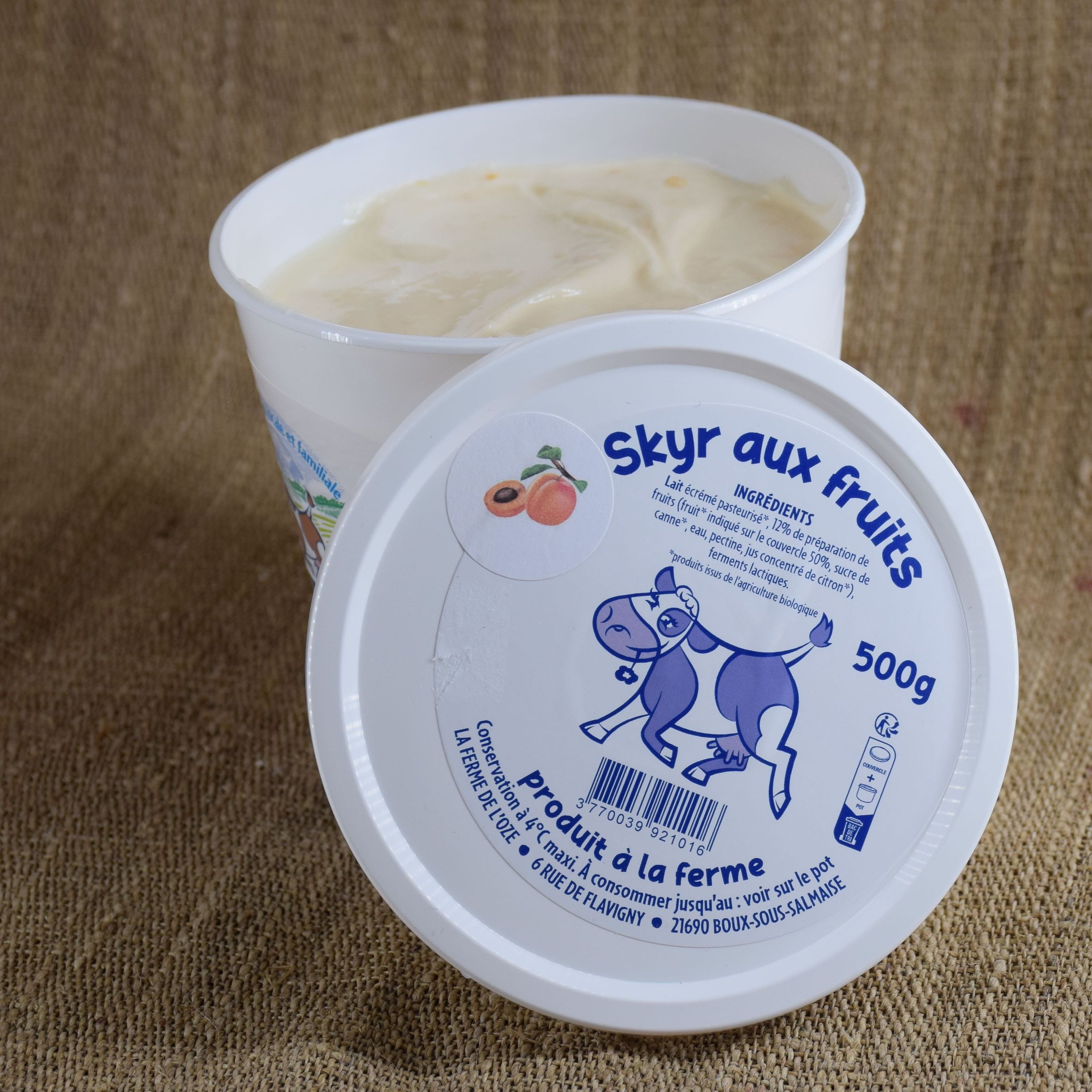 Skyr Abricot 500G