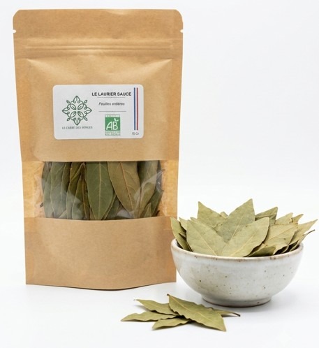 Le Laurier en Feuilles BIO - Feuilles Entières - 15g