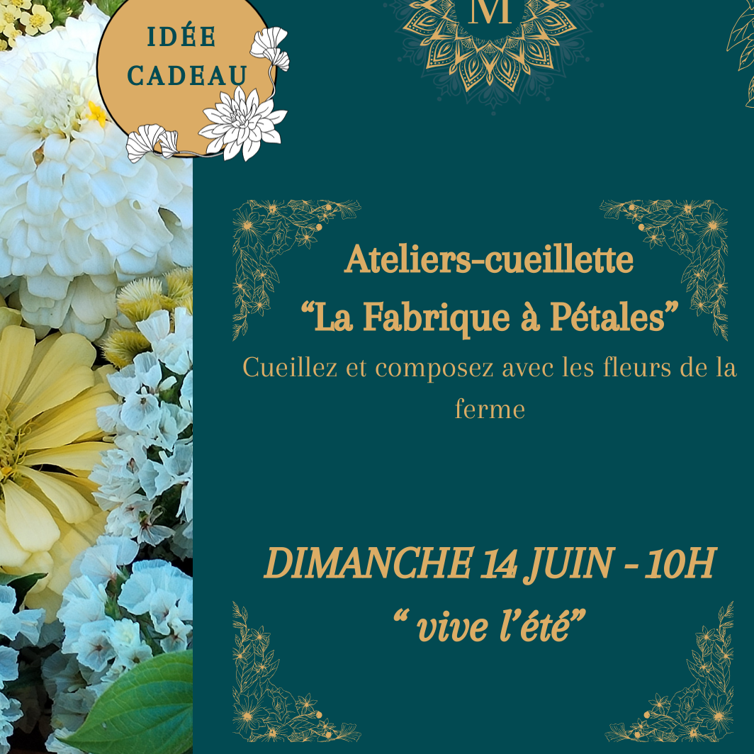 Atelier "La fabrique à Pétales" - 14 juin 2026