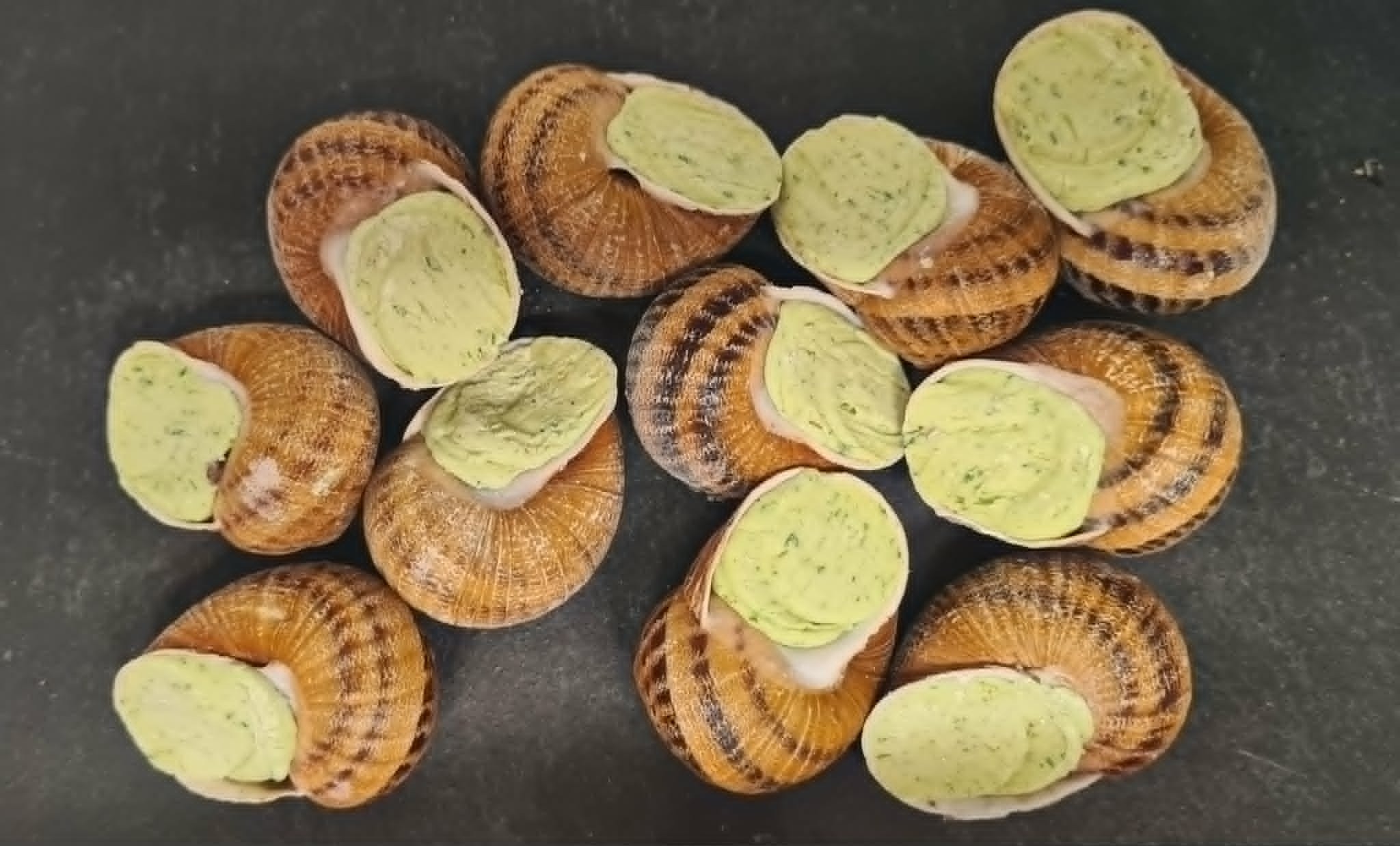 Escargots en coquilles, recette à la bourguignonne
