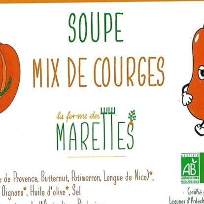 Soupe Mix de courges - 1l