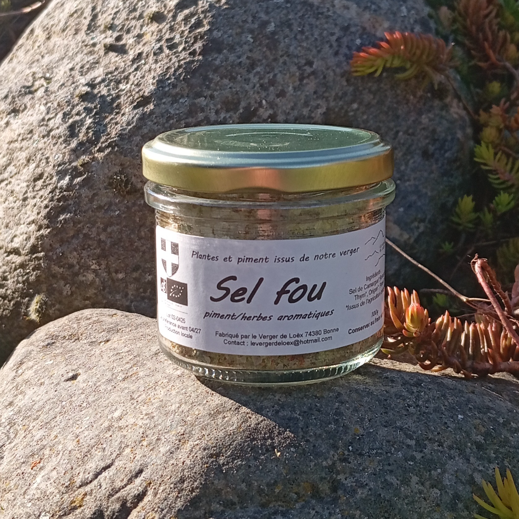 Sel fou - herbes aromatiques et piment-100g - 100g