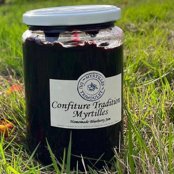 Confiture Myrtille Tradition (70% de fruits) - 750g - 750g