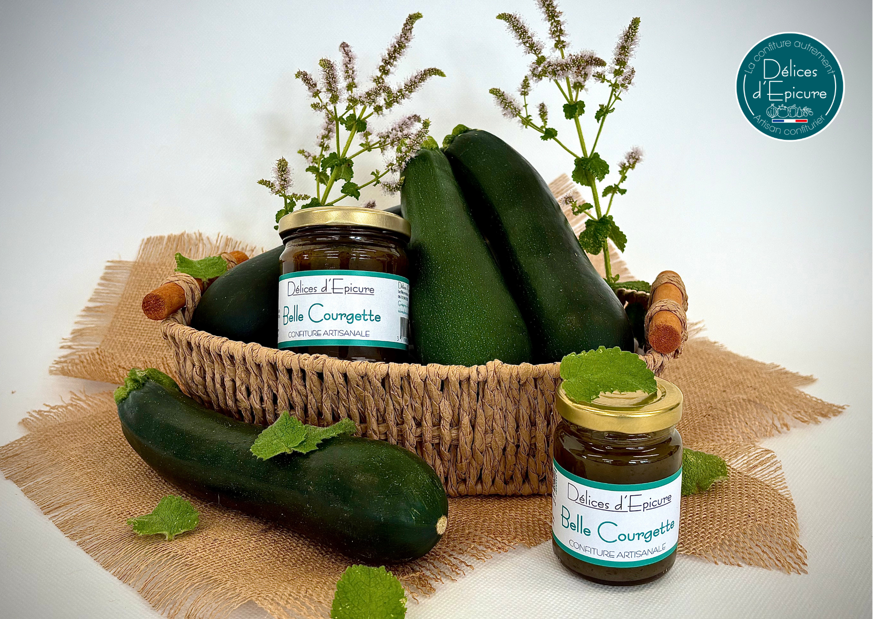 Confiture Belle Courgette (Menthe)