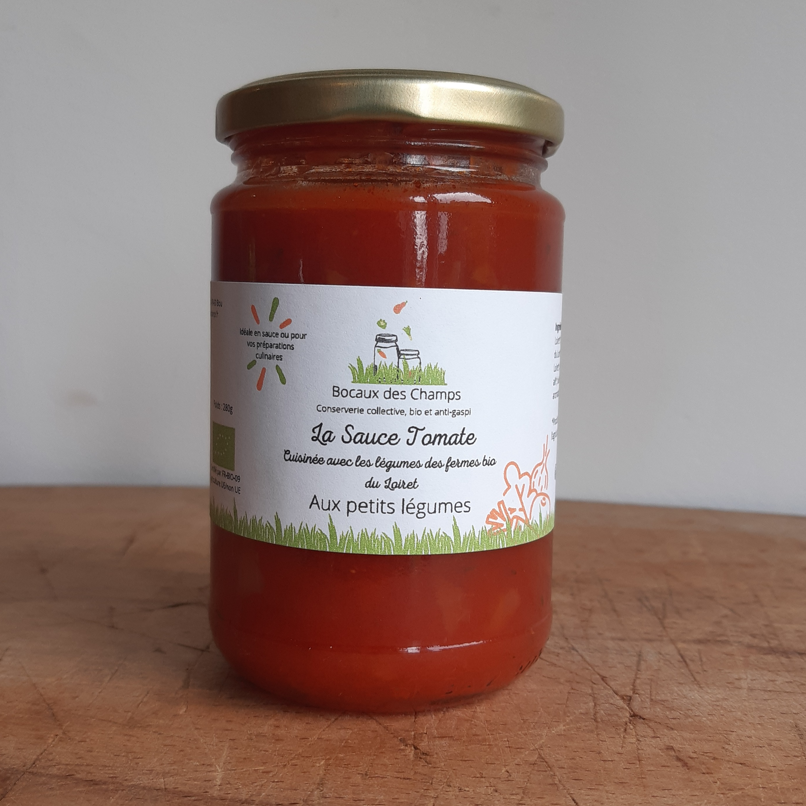 LA SAUCE TOMATE (AUX PETITS LÉGUMES)