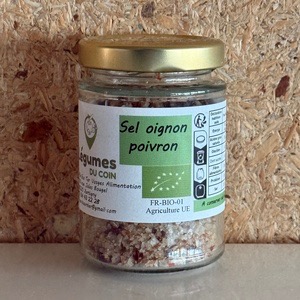 Sel Poivron oignon - 60g