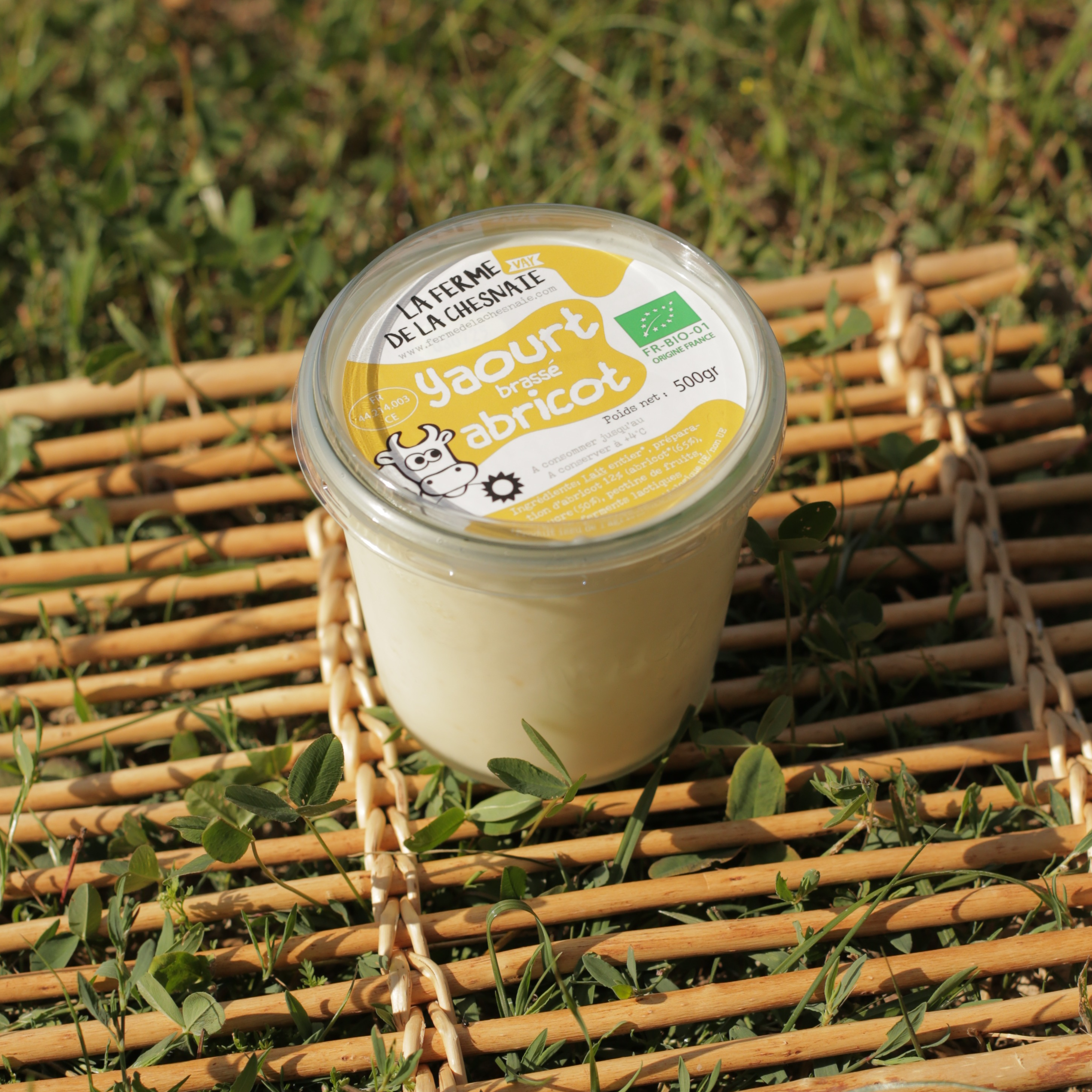 Yaourt sucré brassé à l'abricot - 500g