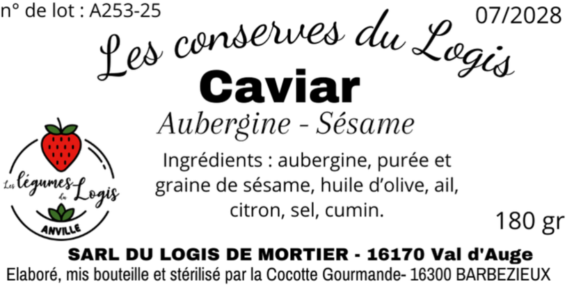 caviar d'aubergine